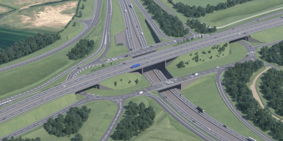 Black cat junction gets lucky