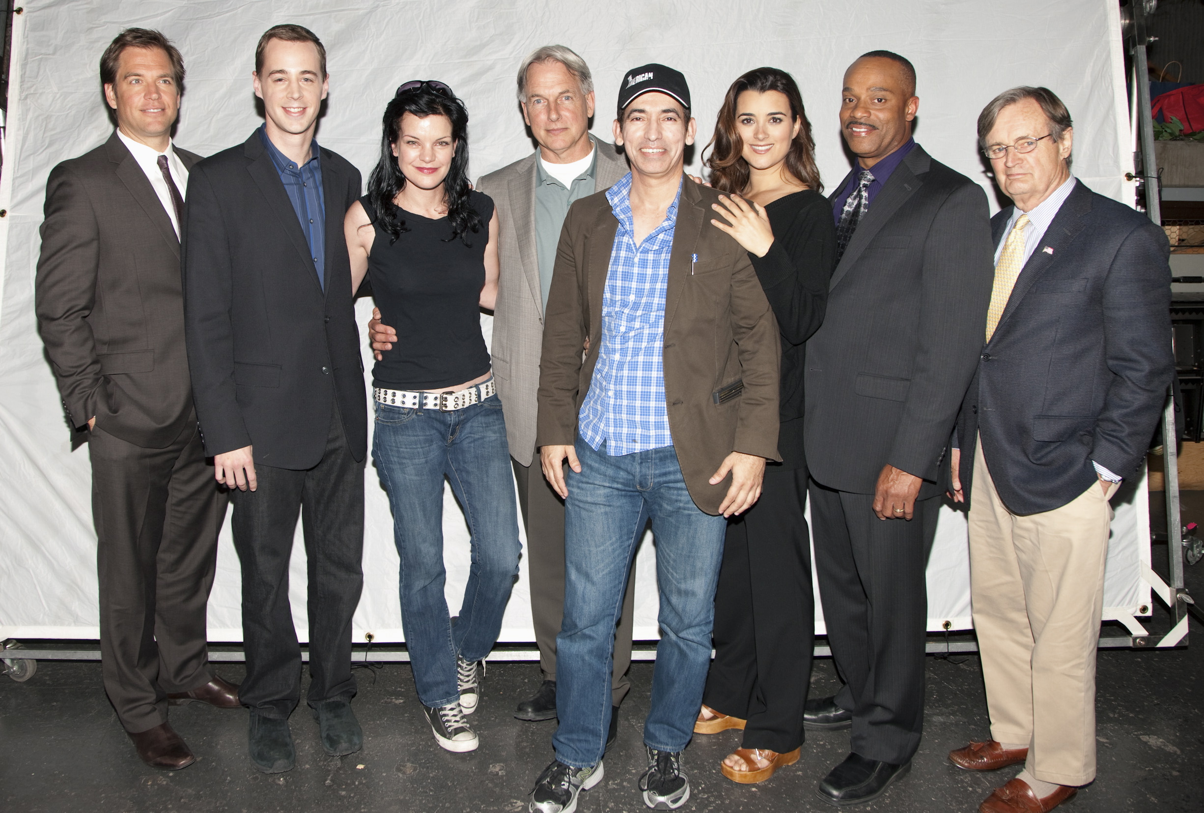 On Set with the NCIS team
