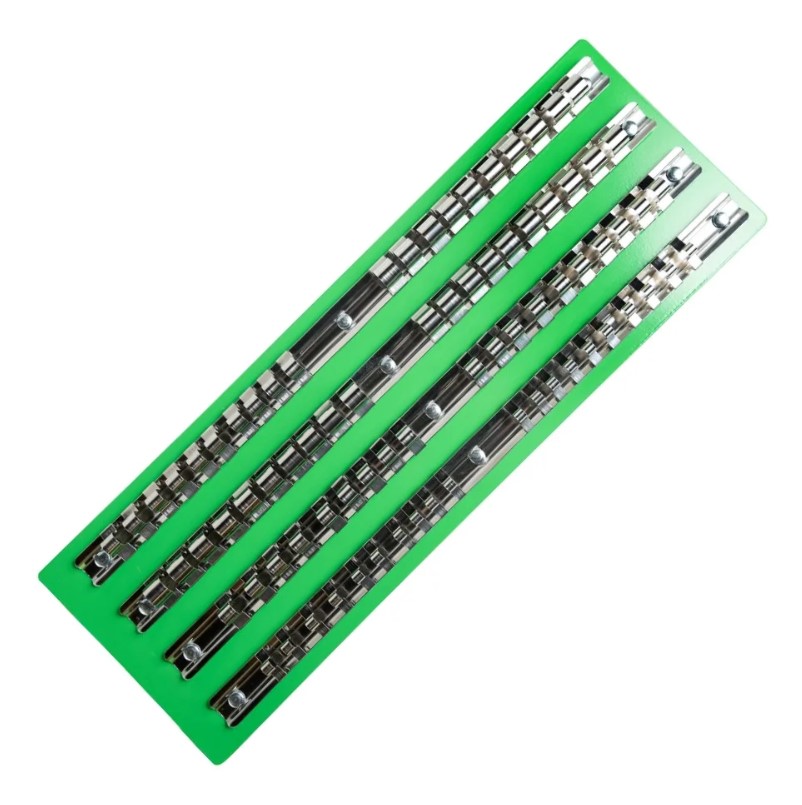 DSD 80 Clip Metal Socket Storage Tray 1/4″, 3/8″, 1/2″ Drive