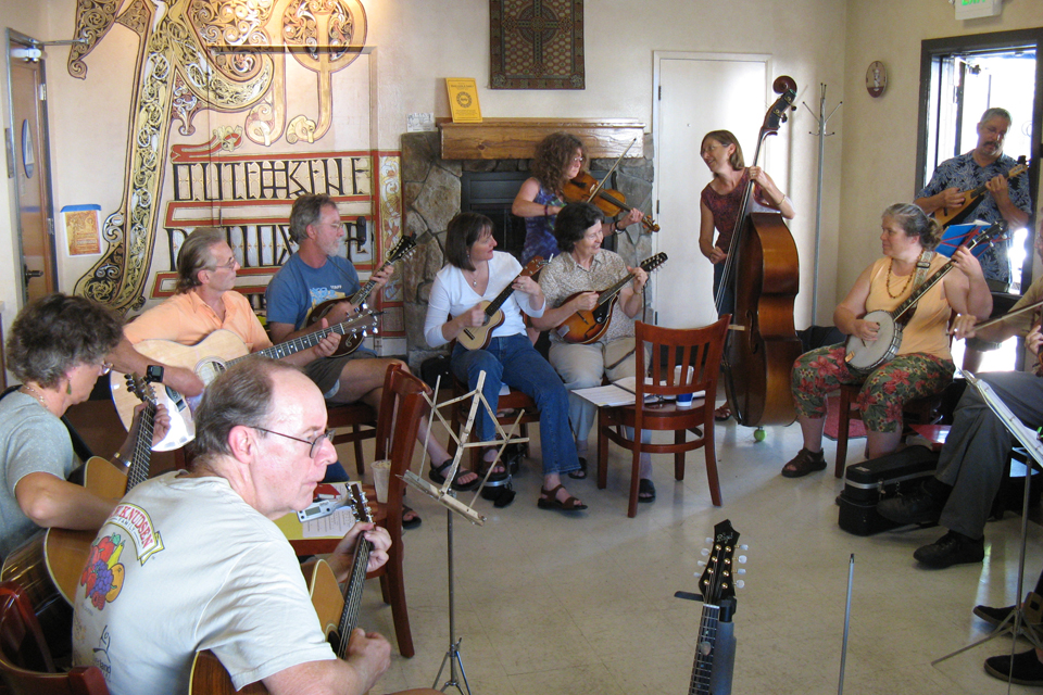 In which I join a folk jam session…