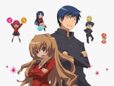 wallpaper-Ryuji-Takasu-and-Taiga-Aisaka-Toradora Wallpaper Ryuji Takasu and Taiga Aisaka (Toradora)