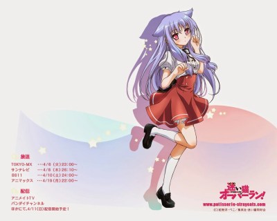 wallpaper-Nozomi-KIRIYA-dari-anime-Mayoi-Neko-Overrun! Wallpaper Nozomi KIRIYA (Mayoi Neko Overrun!)