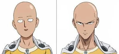 Saitama_wajah_Serius Saitama wajah serius