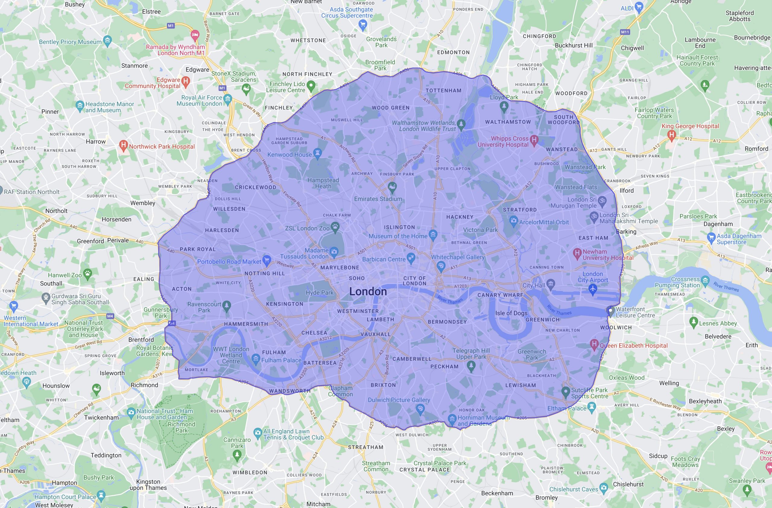 ULEZ Map London ULEZ Map 2025 2026 ULEZ Map Scaled 