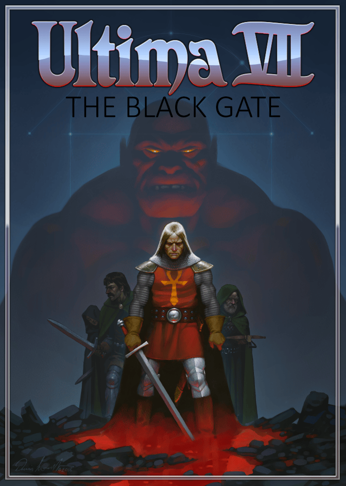 Here It Is: Denis Loubet's Alternate Box Art for Ultima 7: The
