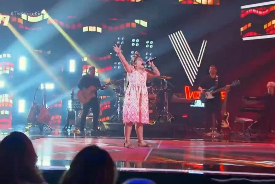 Paraibana conquista jurados e é selecionada no The Voice Kids