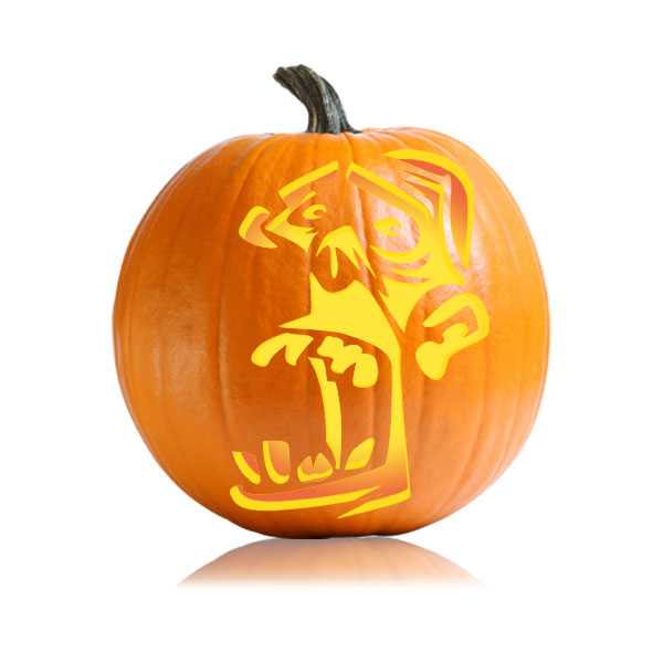 The spruce / kelly miller if you're looking for easy pumpkin carving ideas this year for h. Uncle Fester Pumpkin Pattern Ultimate Pumpkin Stencils