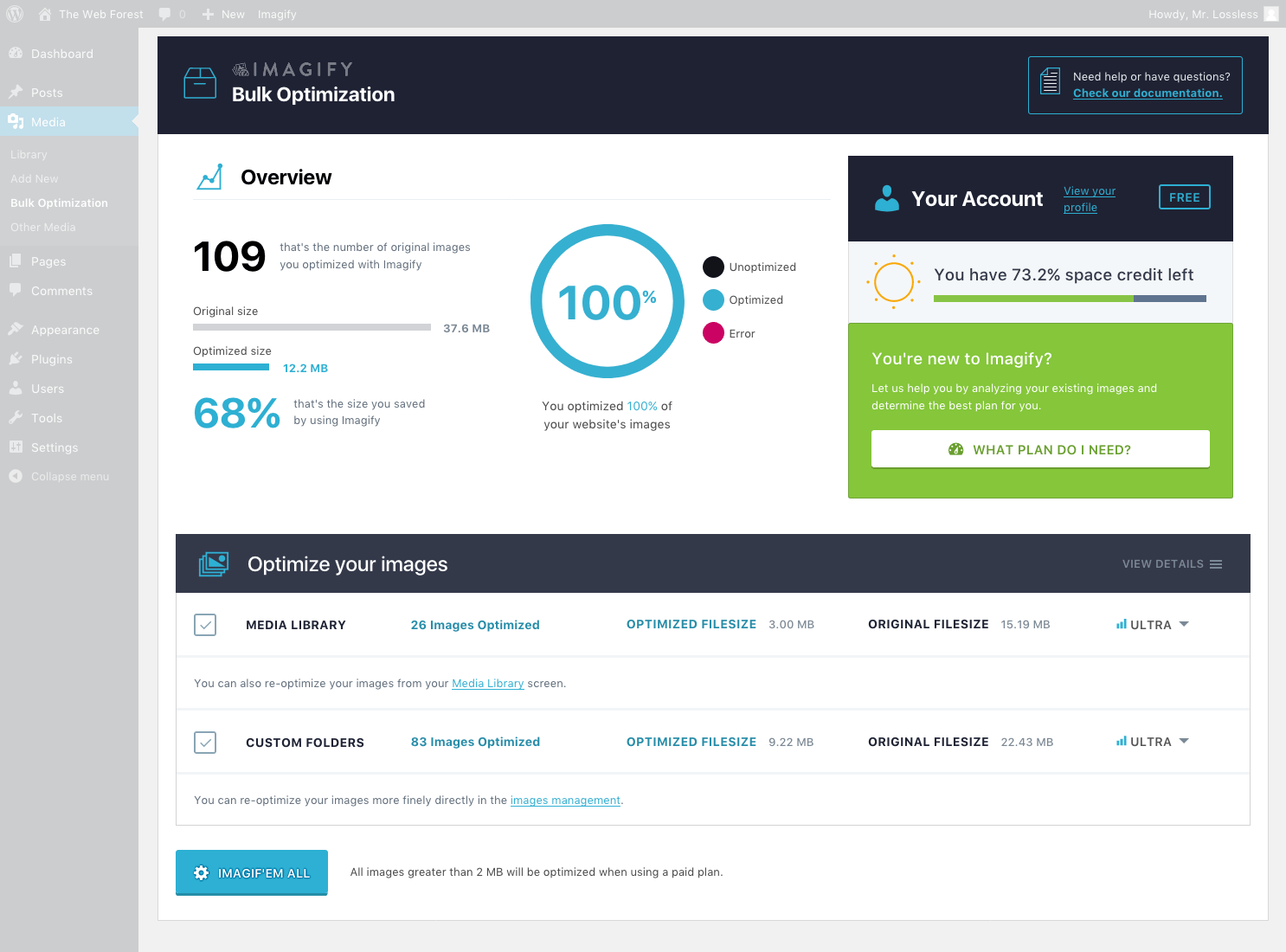 Allow webp image is a super tiny wordpress plugin that enables the user to upload webp images to the media library. 10 Best WordPress Image Optimization Plugins (Compared)