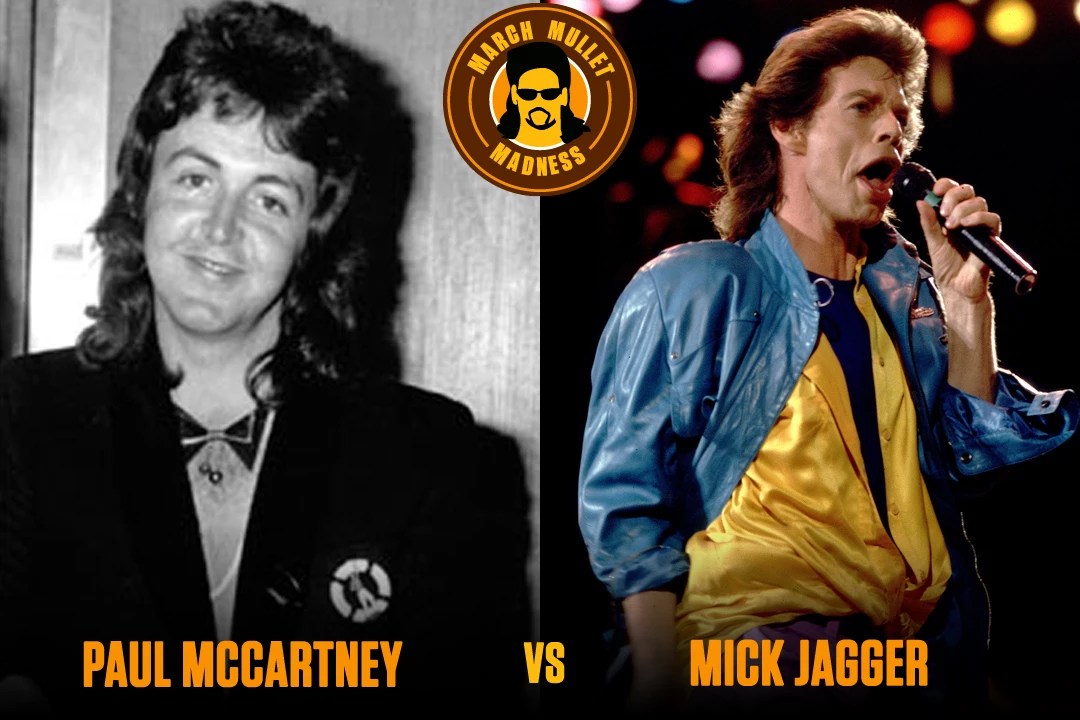 Here's how yoko ono helped him grow out of that. Paul McCartney vs. Mick Jagger: March Mullet Madness