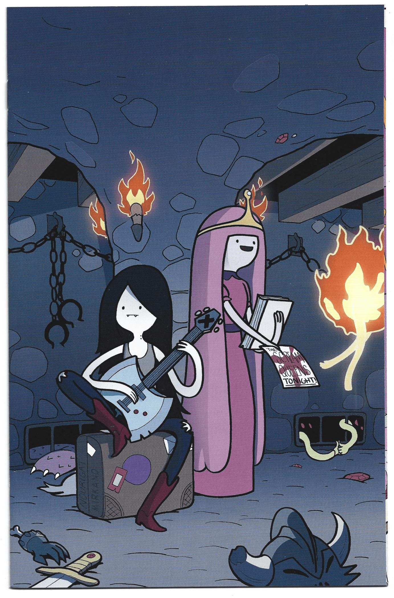 Adventure Time Marceline & Scream Queens #4 1:15 Tally Nourigat Variant Boom NM-