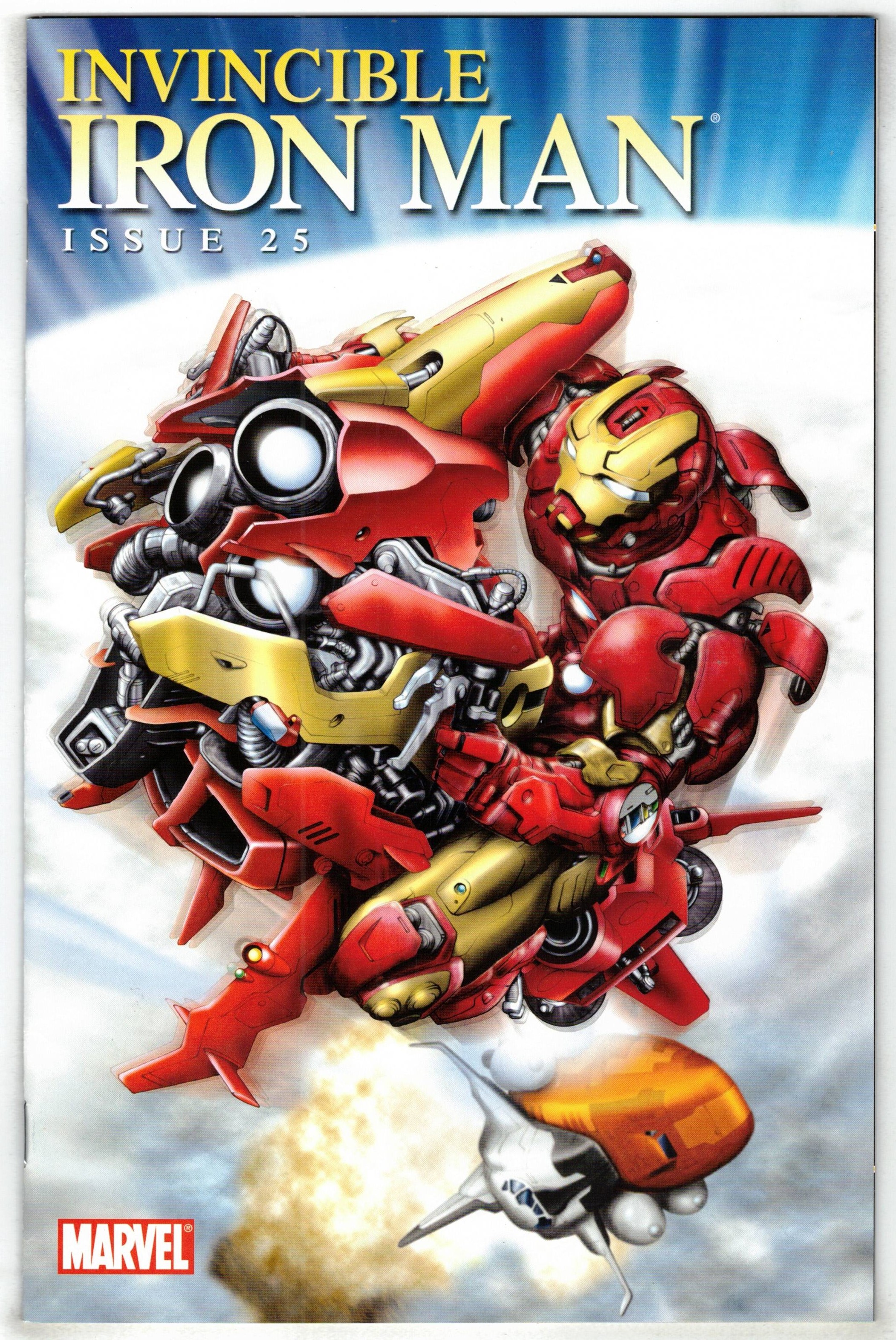 Invincible Iron Man #25 1:15 Aoki Iron Man By Design Variant