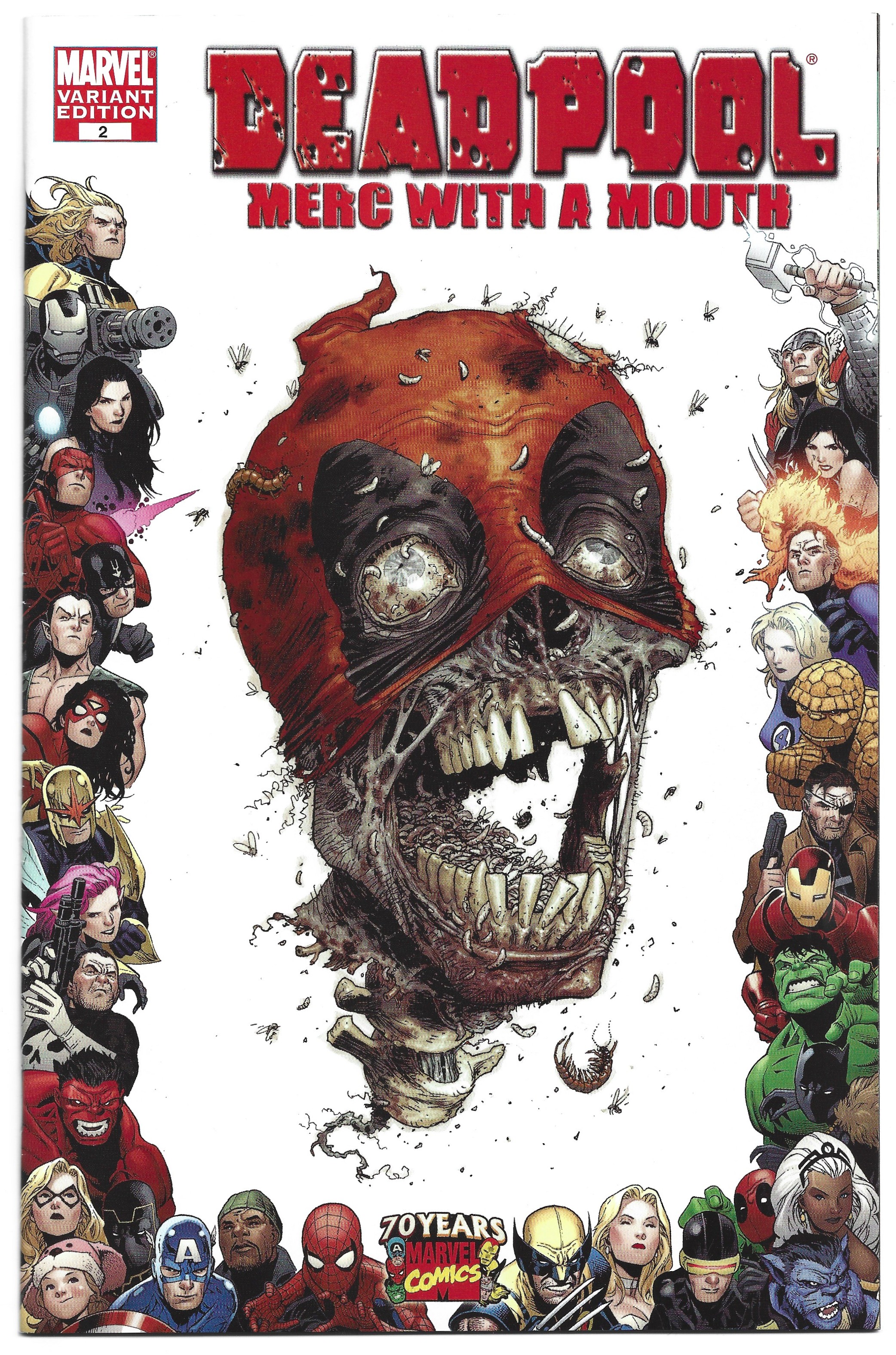コミック マスターピース MARVEL ZOMBIE DEADPOOL Zombie Deadpool Sixth Scale Collectible Figure by Hot Toys