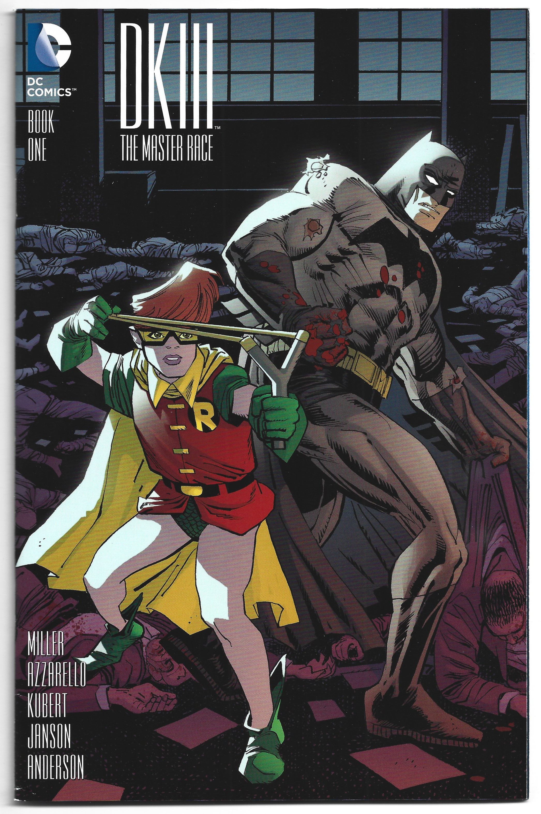 Dark Knight III Master Race #1 1:25 Klaus Janson Variant DC 2015 Batman VF/NM