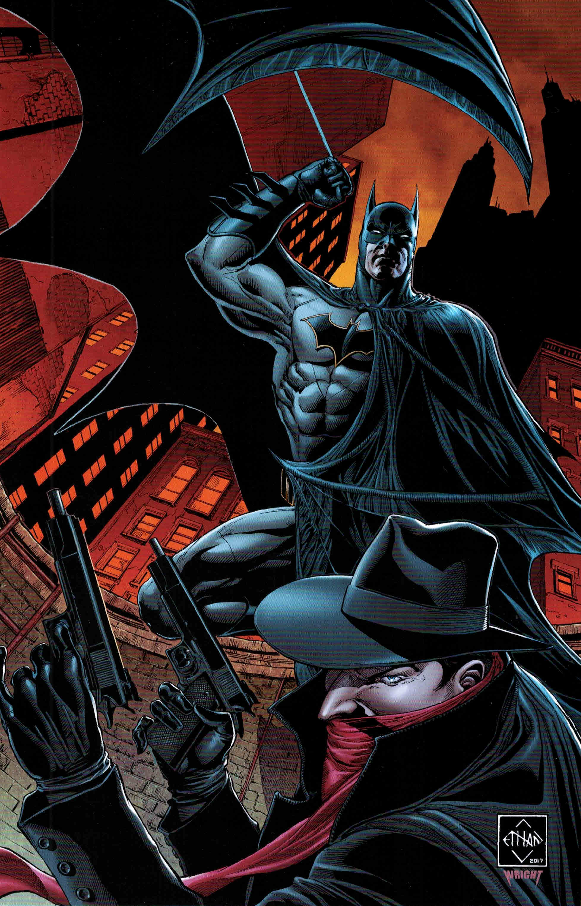 Shadow Batman #1 1:20 Ethan Van Sciver Virgin Variant Dynamite 2017