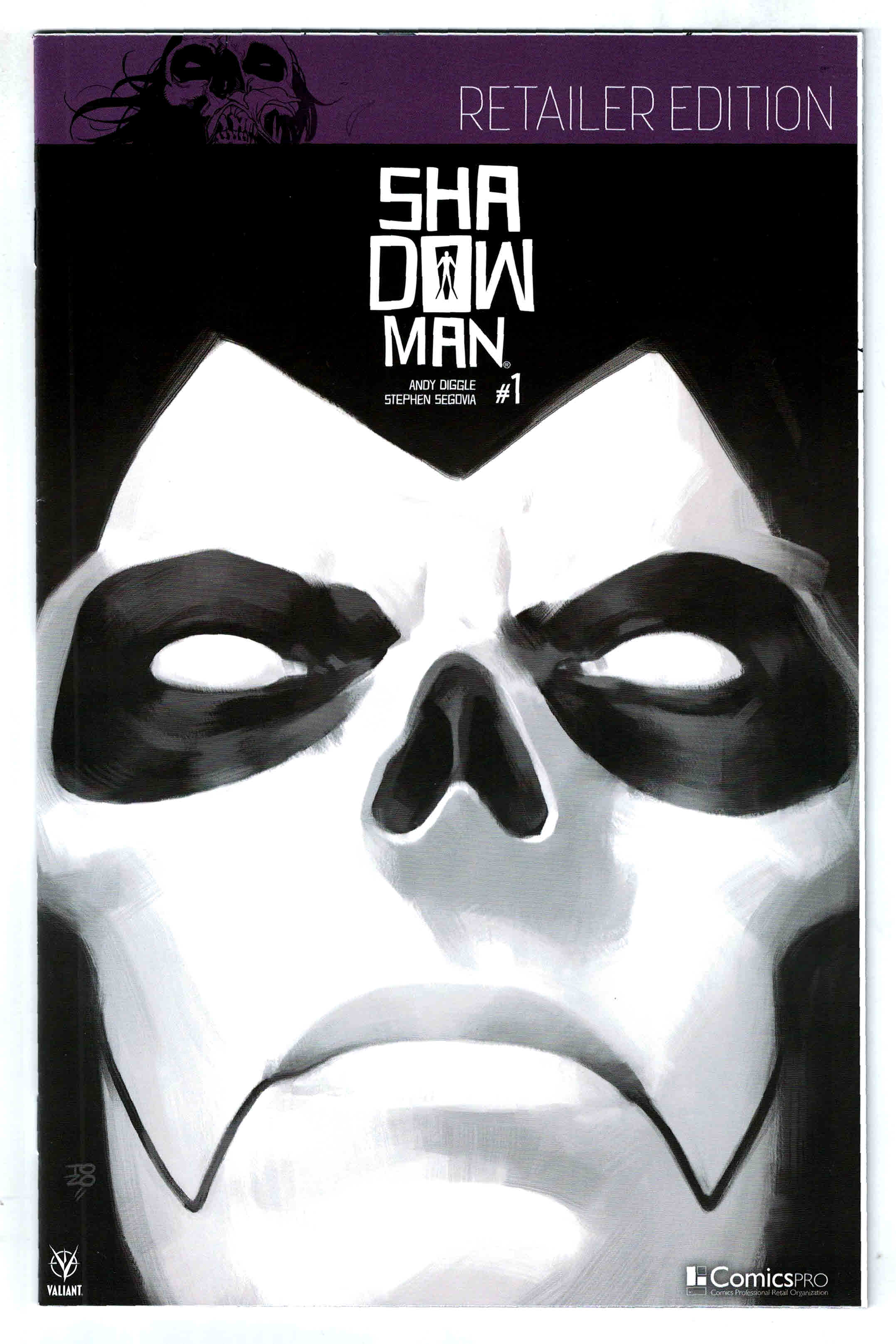 Shadowman #1 Comicspro Retailer Edition Variant Zonjic Valiant 2018 VF/NM