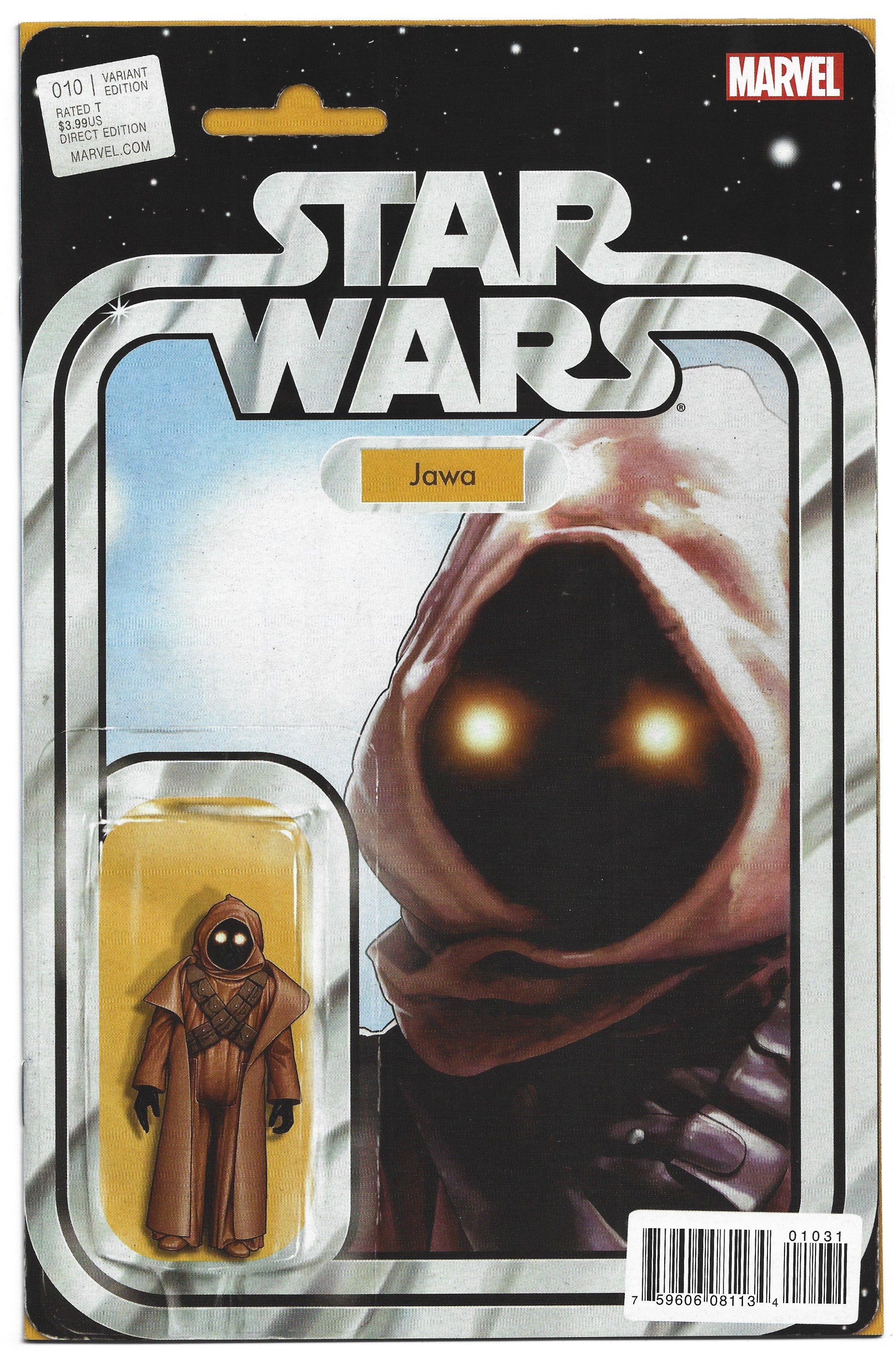 Star Wars #10 Christopher Jawa Action Figure Variant Marvel 2015 VF/NM