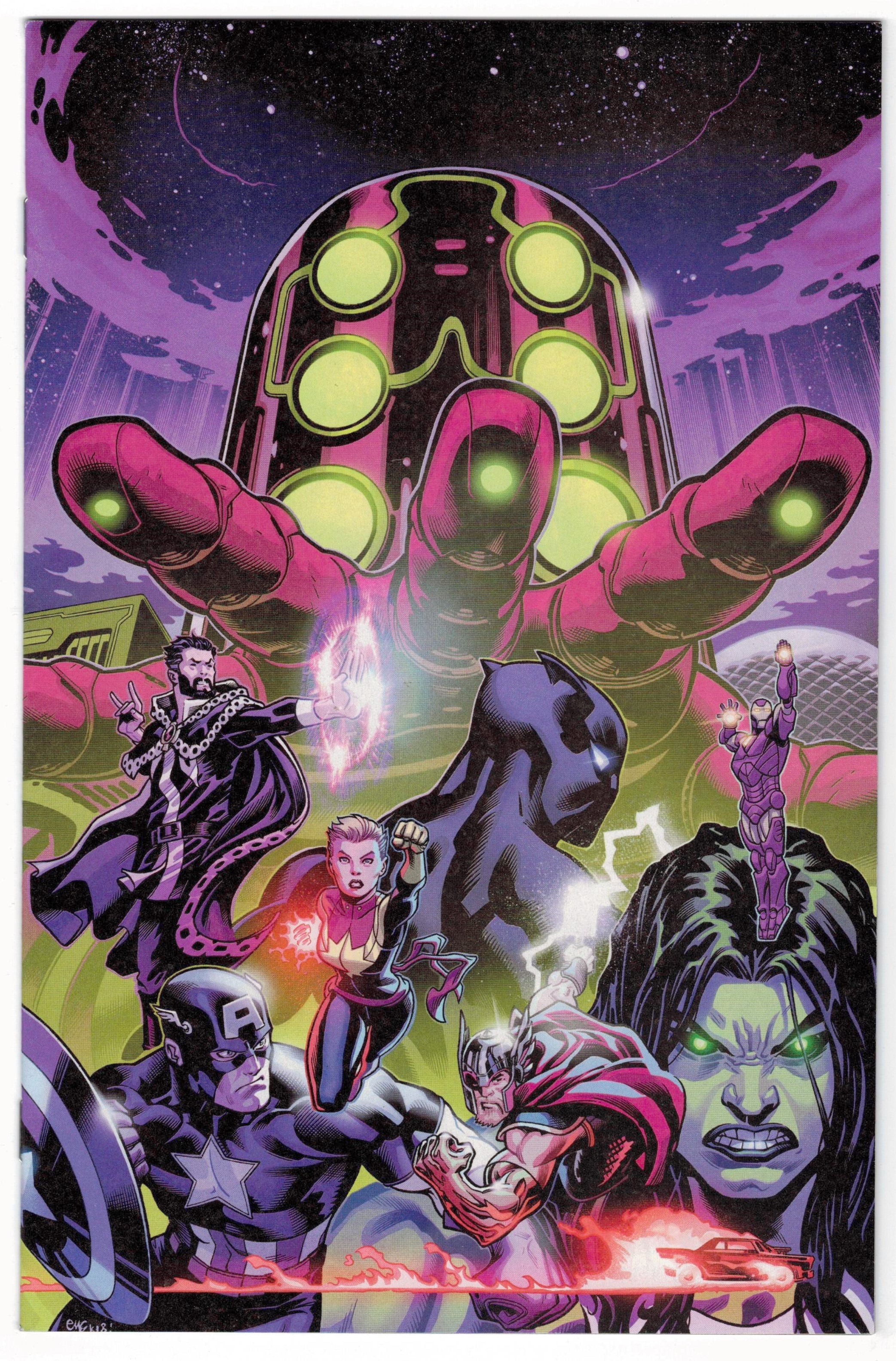 Avengers #2 1:100 Ed McGuinness Virgin Variant Marvel 2018 VF/NM
