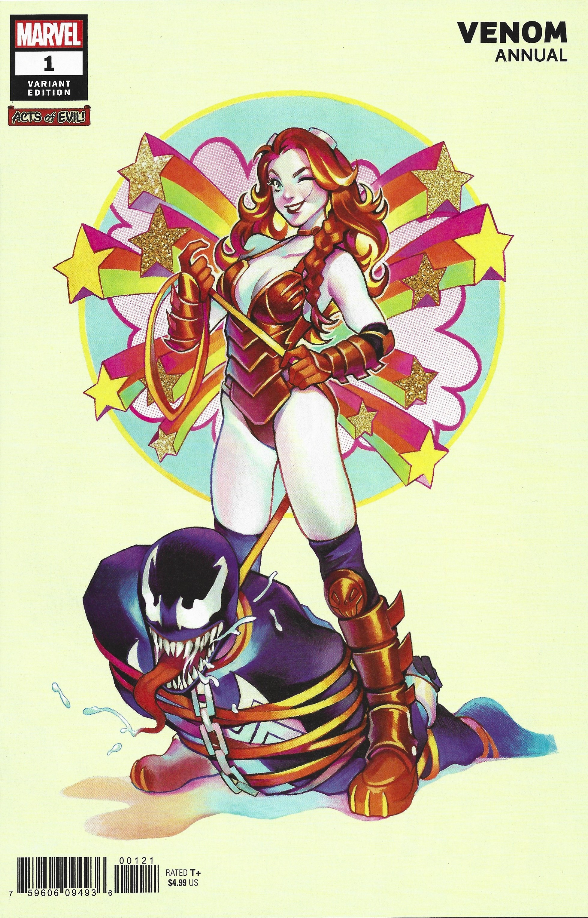 Venom Annual 2019 #1 1:25 Gonzales Variant Origin Lady Hellbender