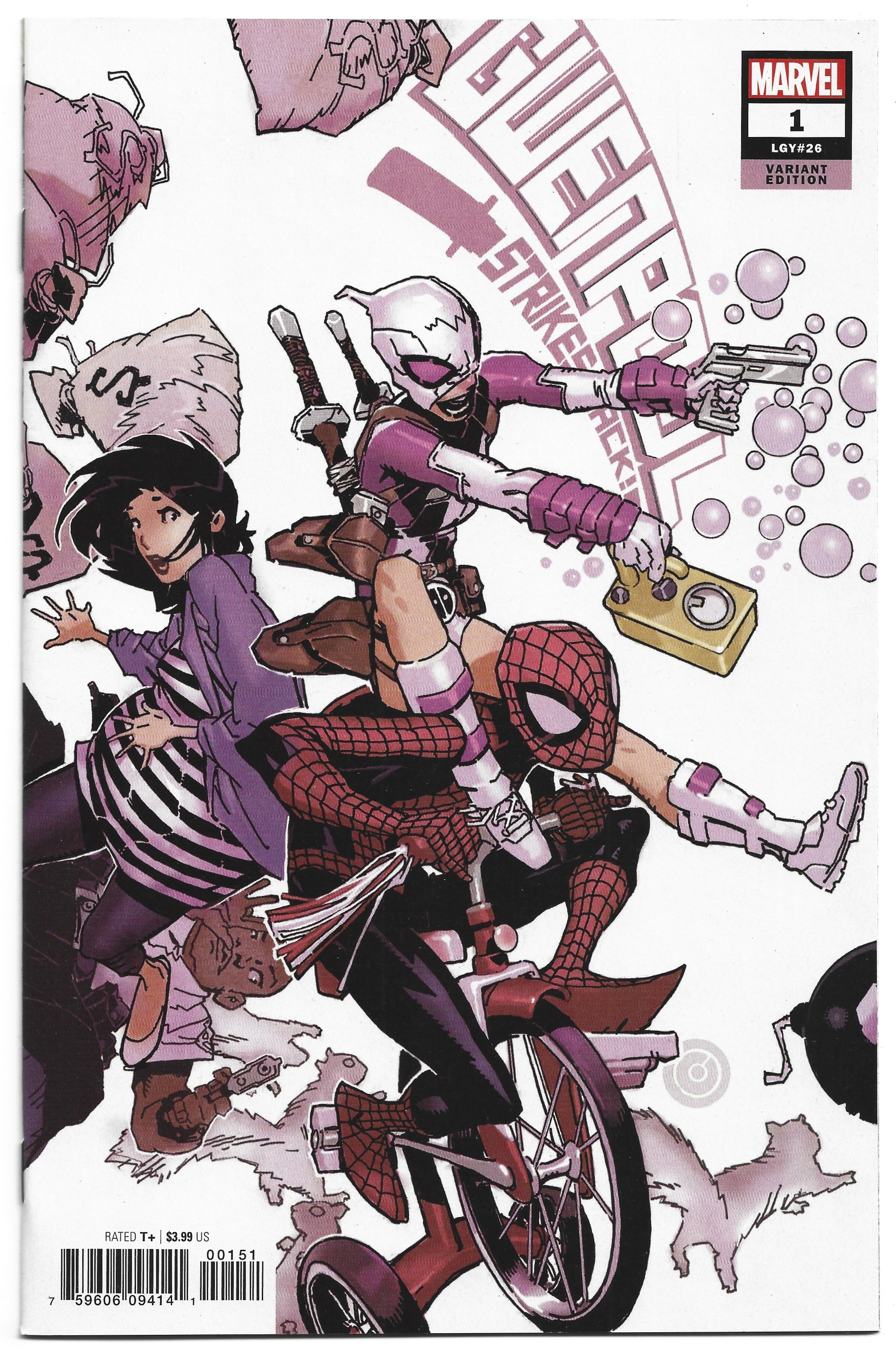 Gwenpool Strikes Back #1 1:50 Chris Bachalo Variant Marvel 2019 NM-