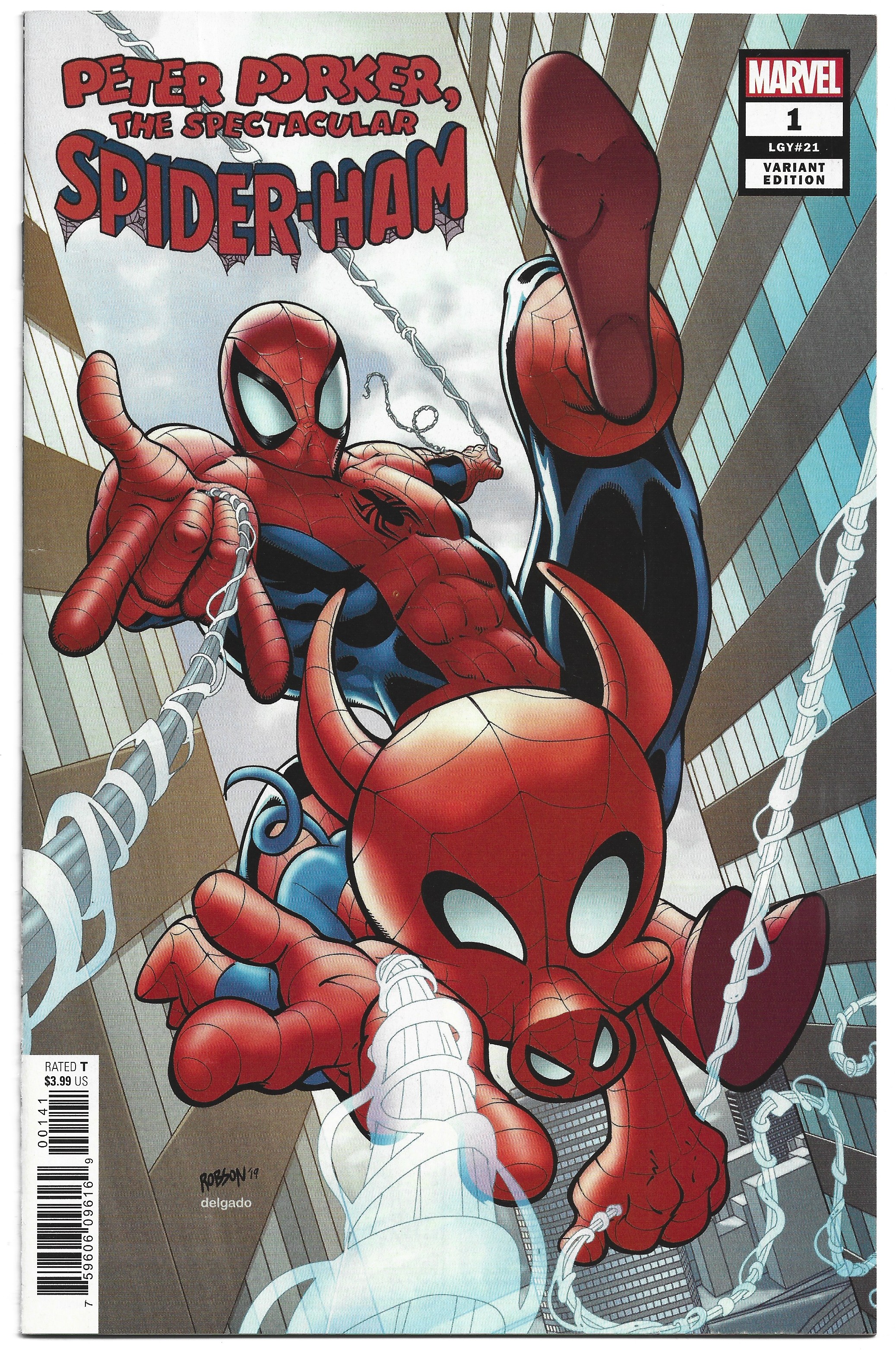 Peter Porker Spectacular Spider-Ham #1 1:25 Will Robson Variant 2019 VF/NM