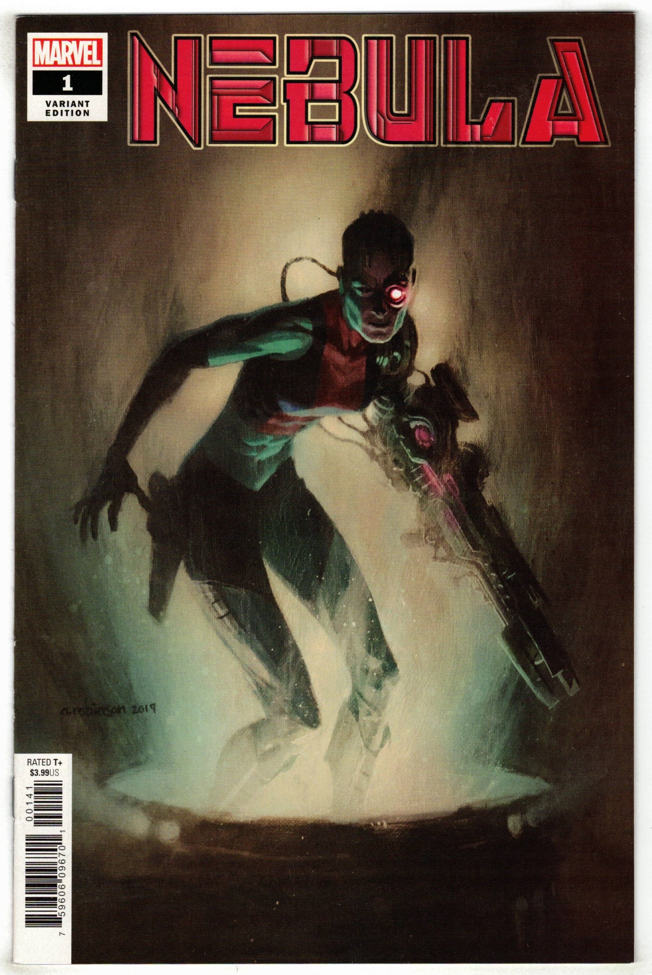 Nebula #1 1:25 Andrew Robinson Variant Marvel 2020 Vita Ayala VF
