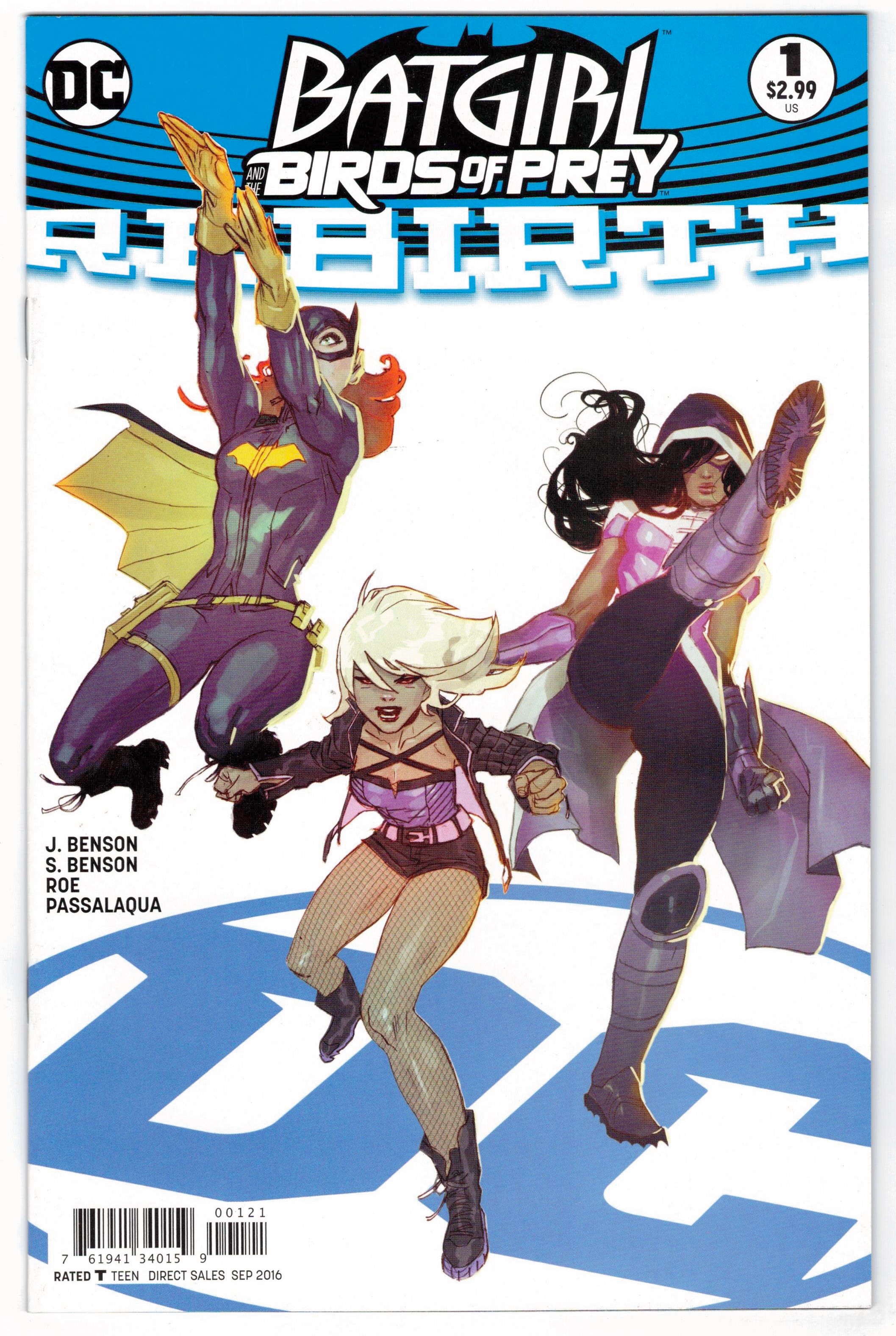 Batgirl and the Birds of Prey Rebirth #1 Ben Caldwell Variant DC