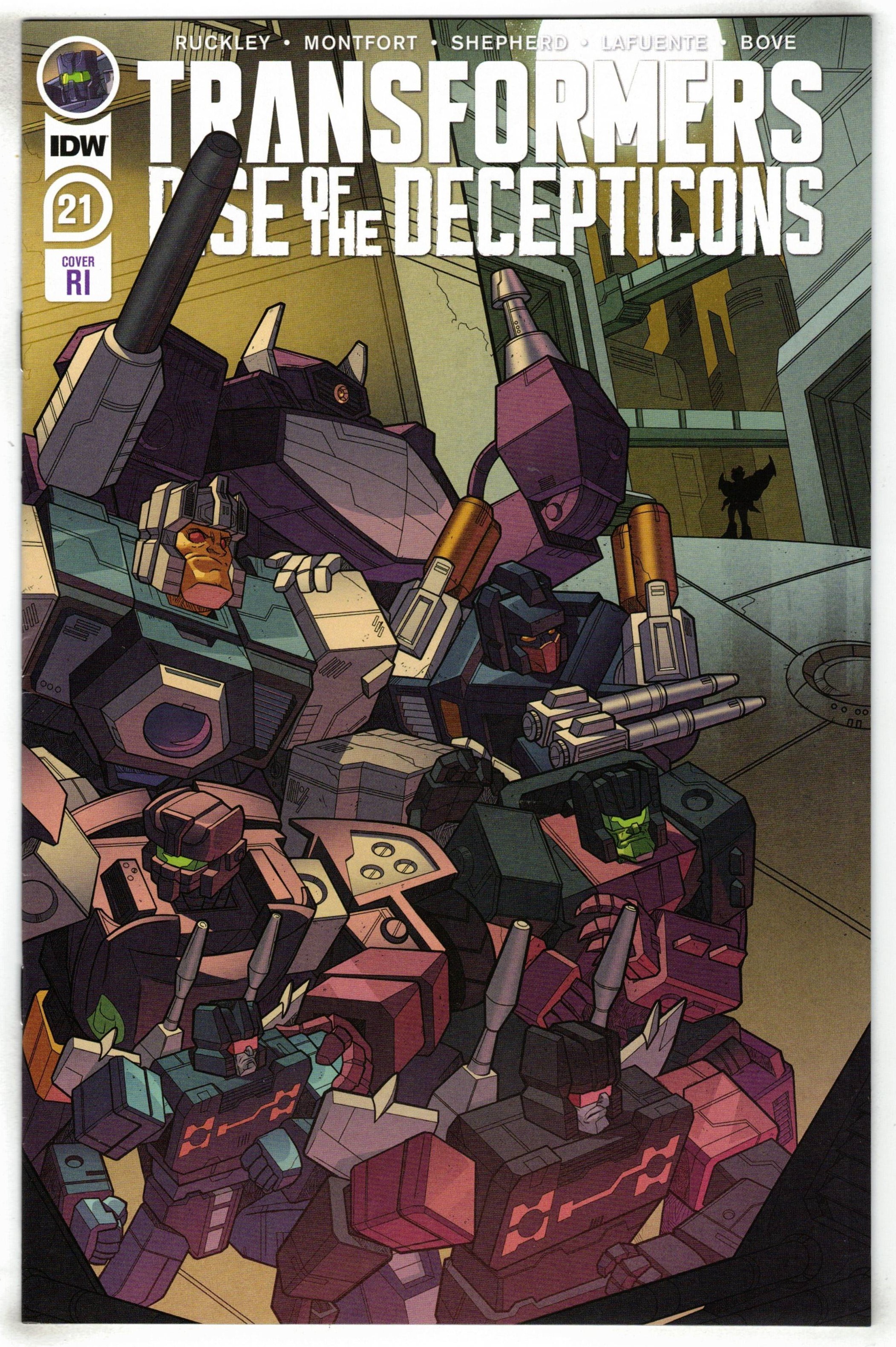 Transformers #21 1:10 Philip Murphy Variant IDW 2019 VF/NM