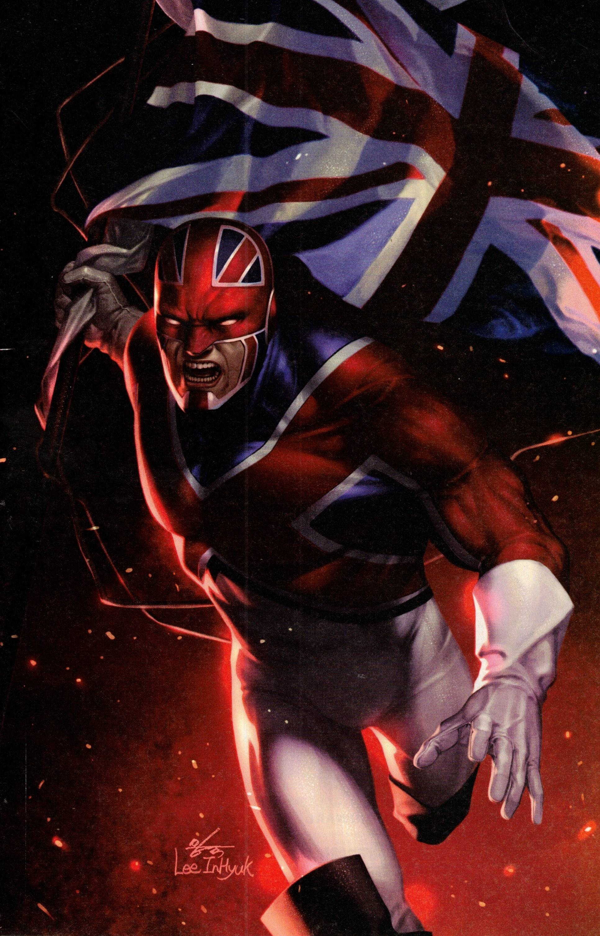 Marvel Tales Captain Britain #1 1:50 In-Hyuk Lee Virgin Variant