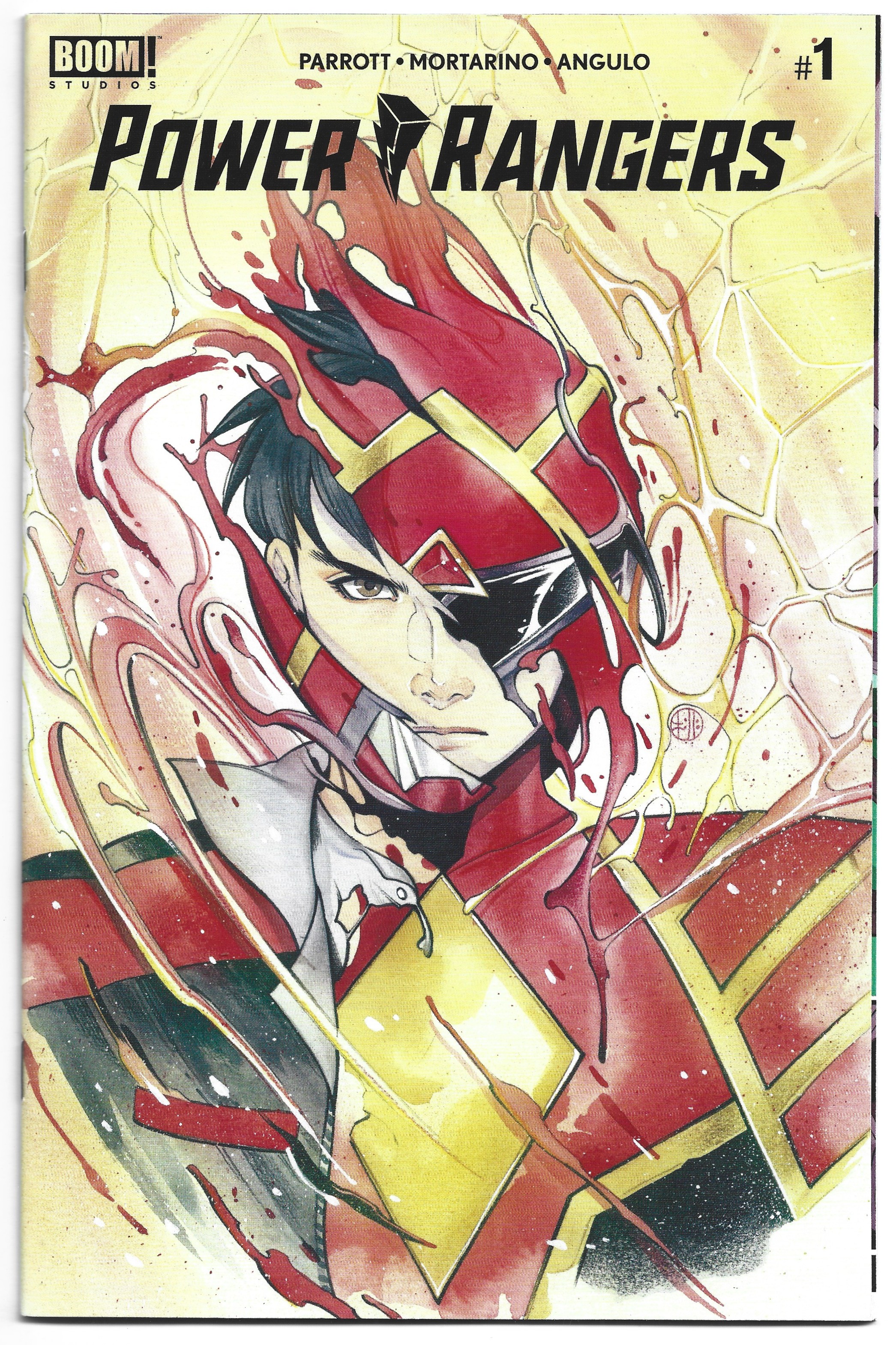 Power Rangers #1 1:25 Peach Momoko Variant Boom 2020 VF