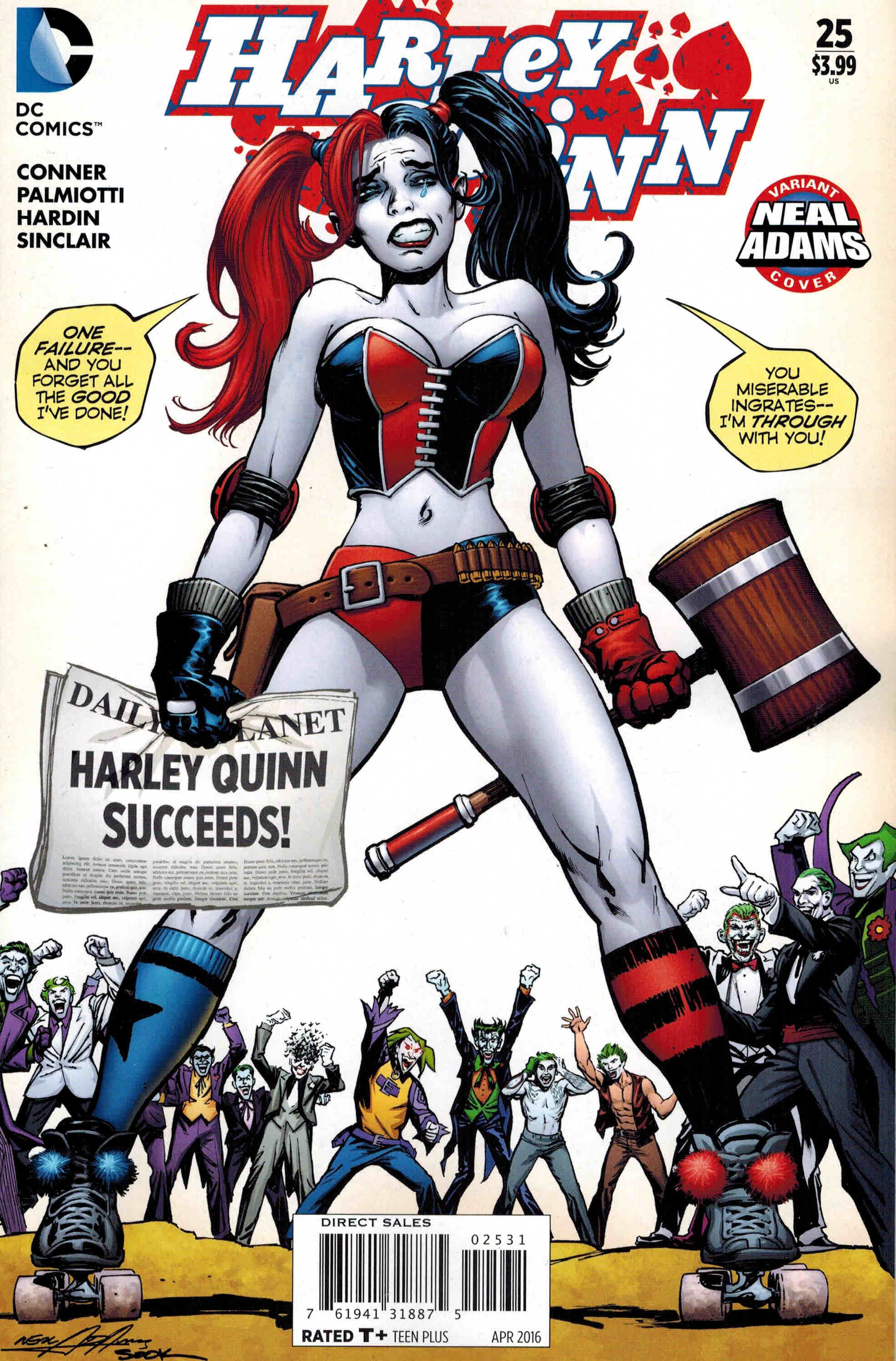 Harley Quinn #25 Neal Adams Variant DC New 52 2014 – Ultimate Comics