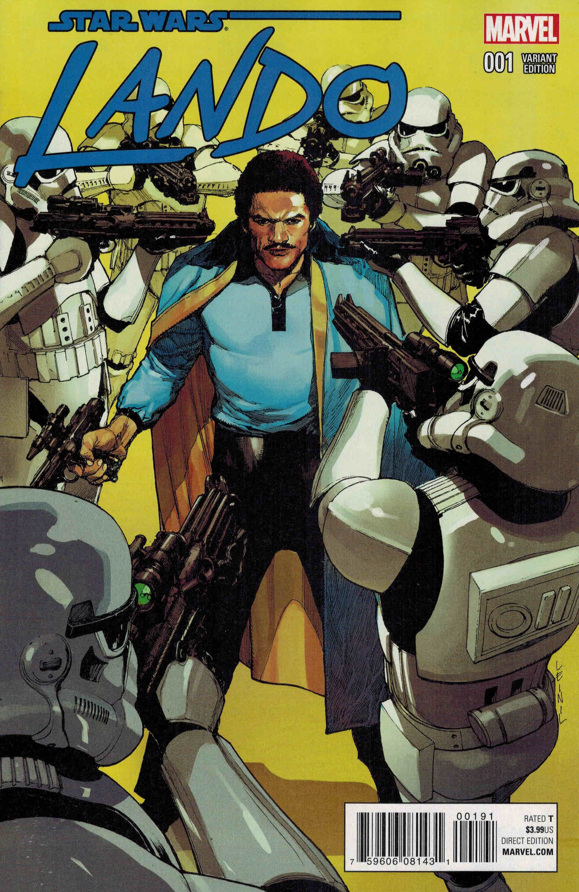 Star Wars Lando #1 1:25 Lenil Francis Yu Variant Marvel 2015