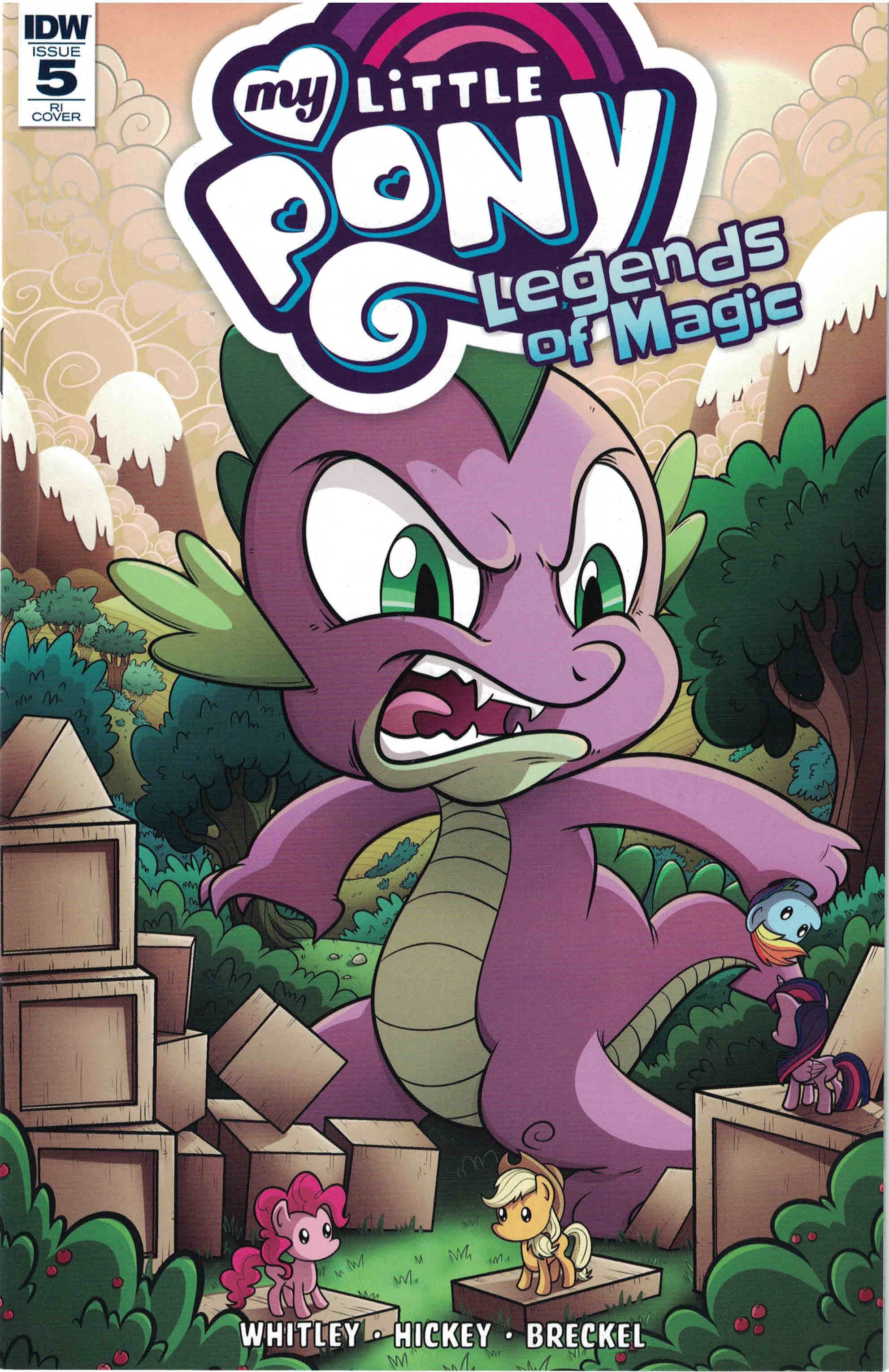 My Little Pony Legends of Magic #5 1:10 Vasquez Mike Variant IDW