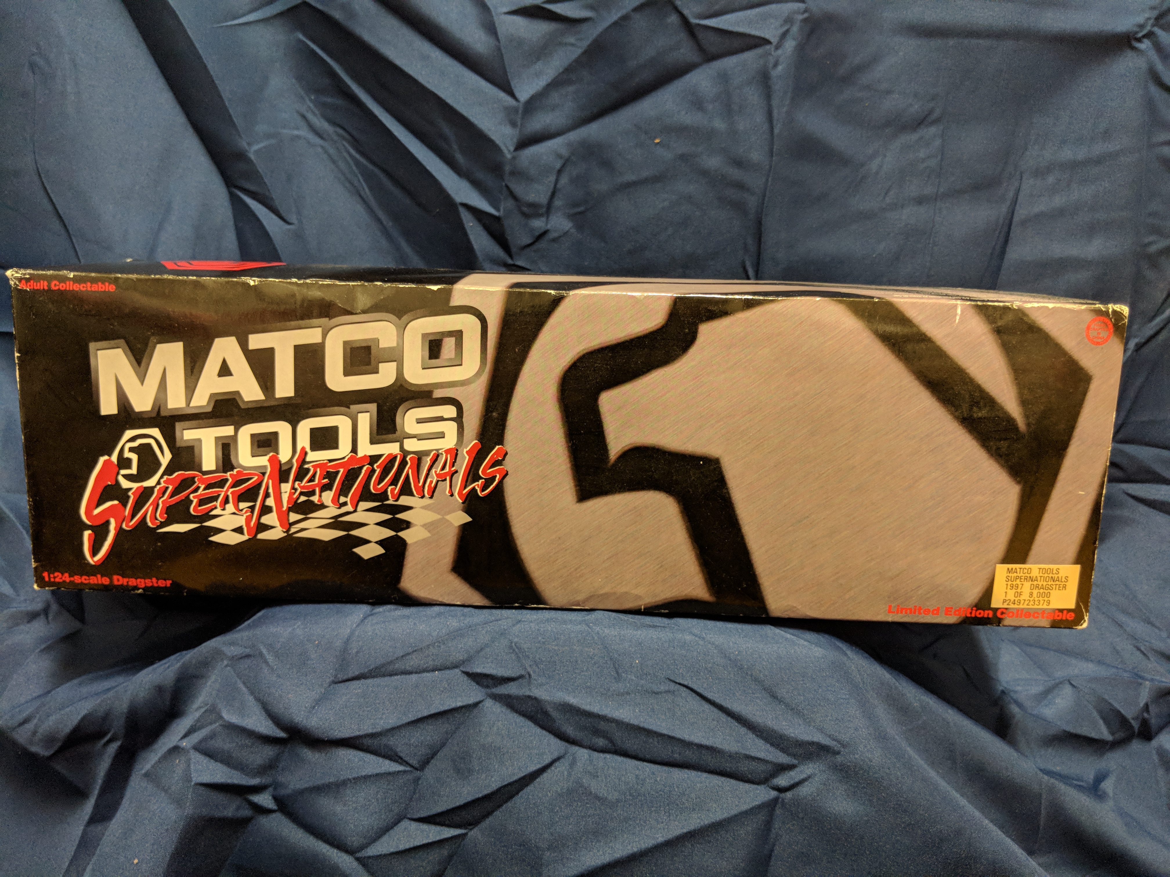 NHRA Diecast 1997 Supernationals Event Car Matco Tools- Styrofoam