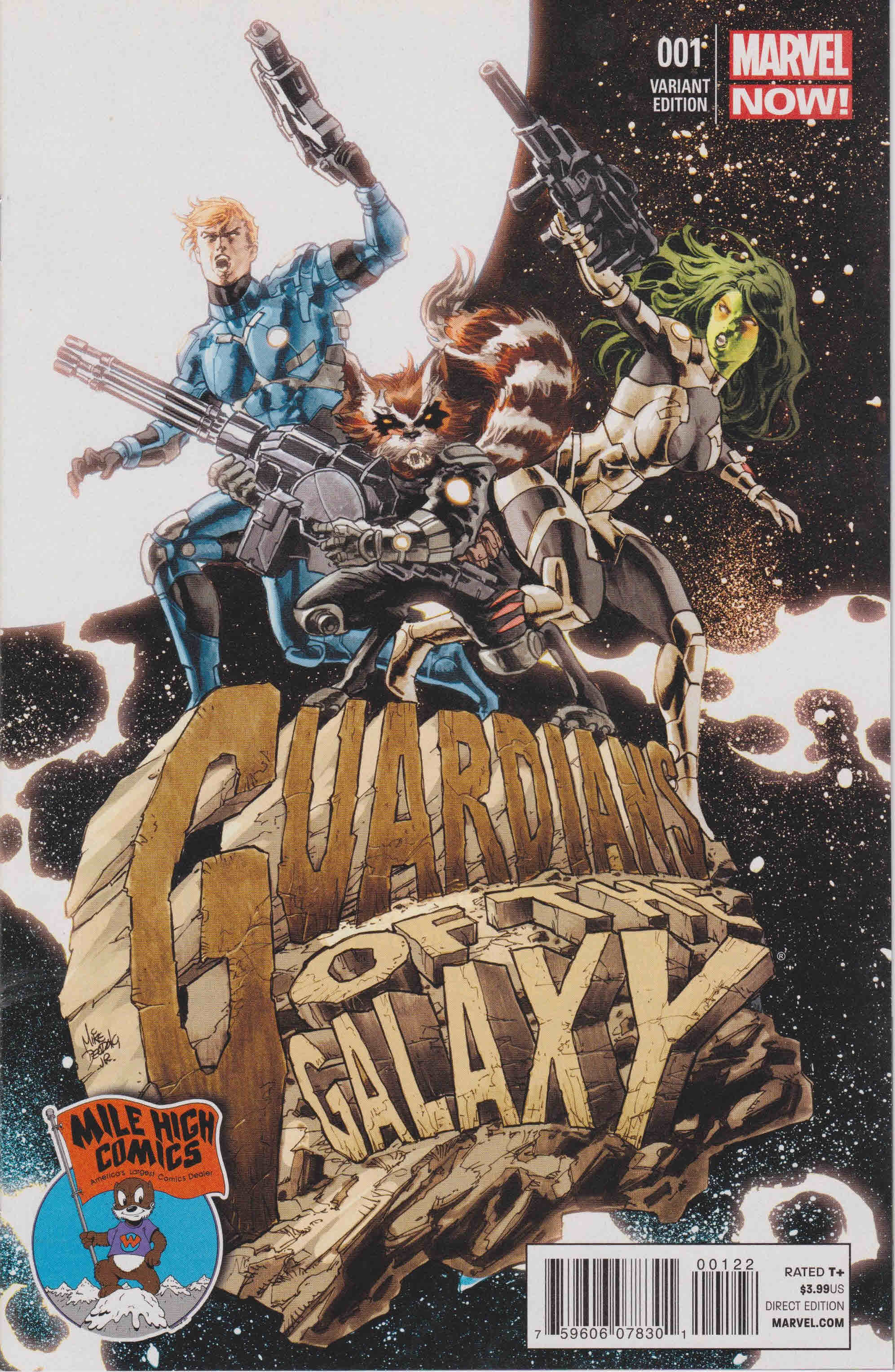 Guardians of the Galaxy #1 Mile High Comics Variant Marvel 2013