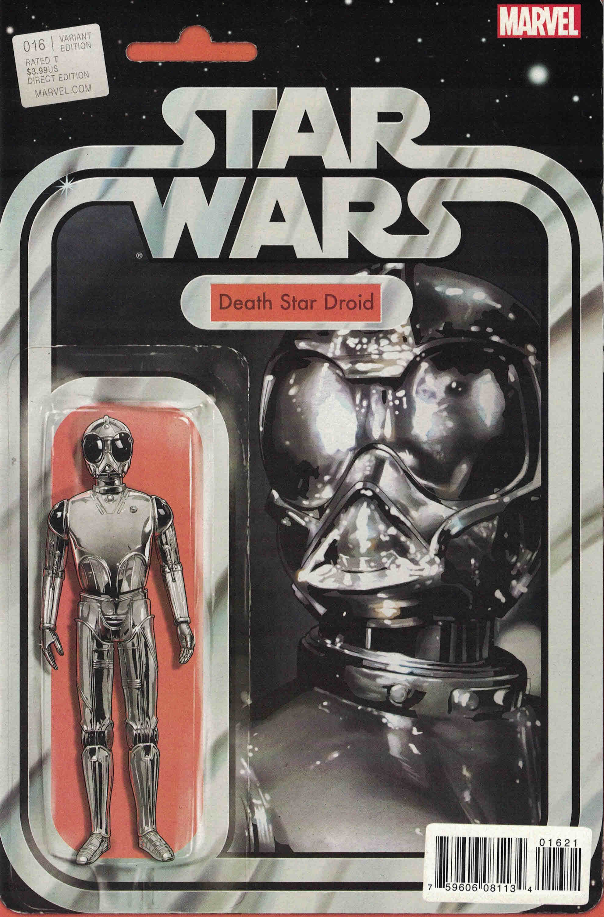 Star Wars #16 Christopher Death Star Droid Action Figure Variant