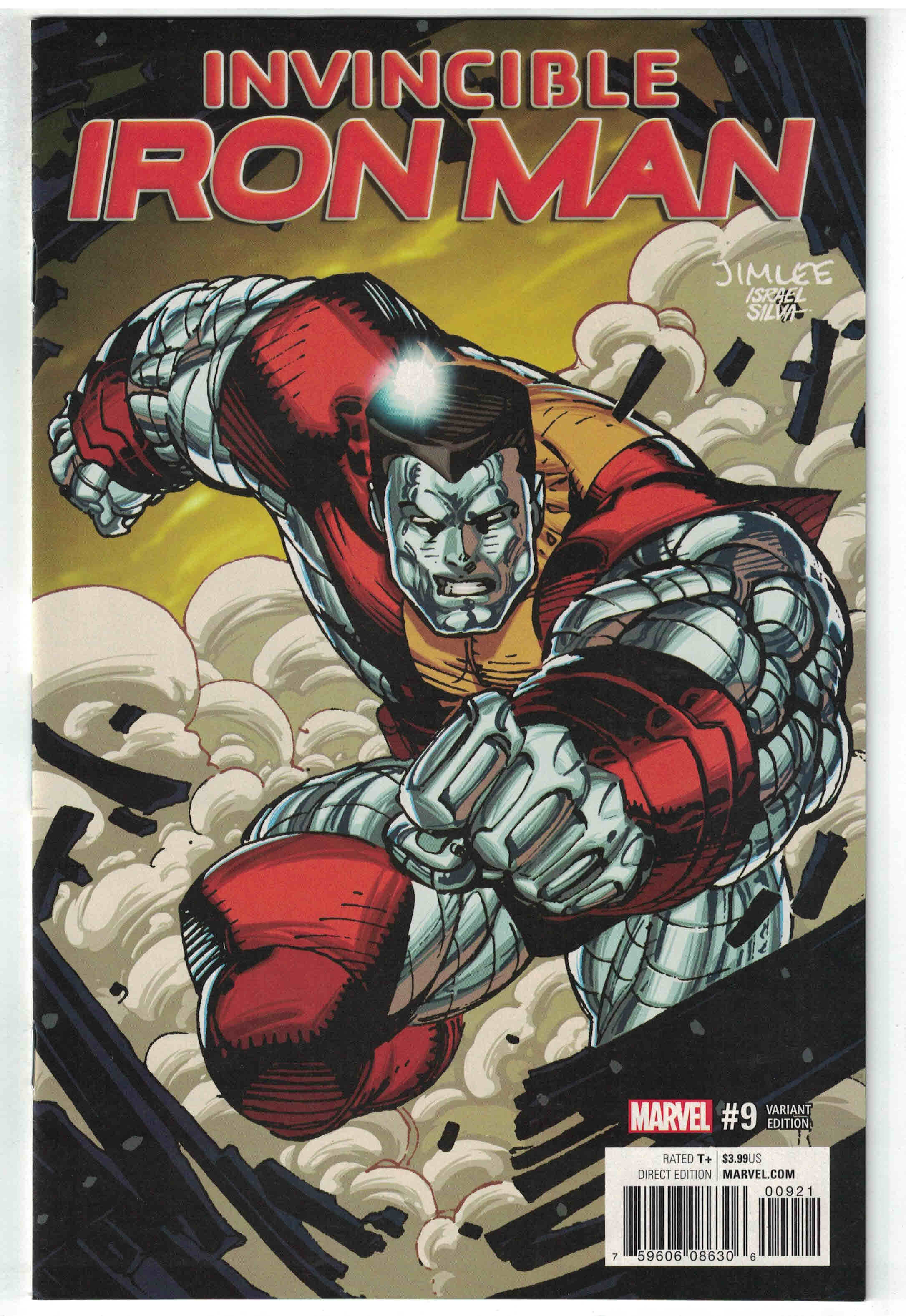 Invincible Iron Man #9 Jim Lee Trading Card Variant Marvel 2017