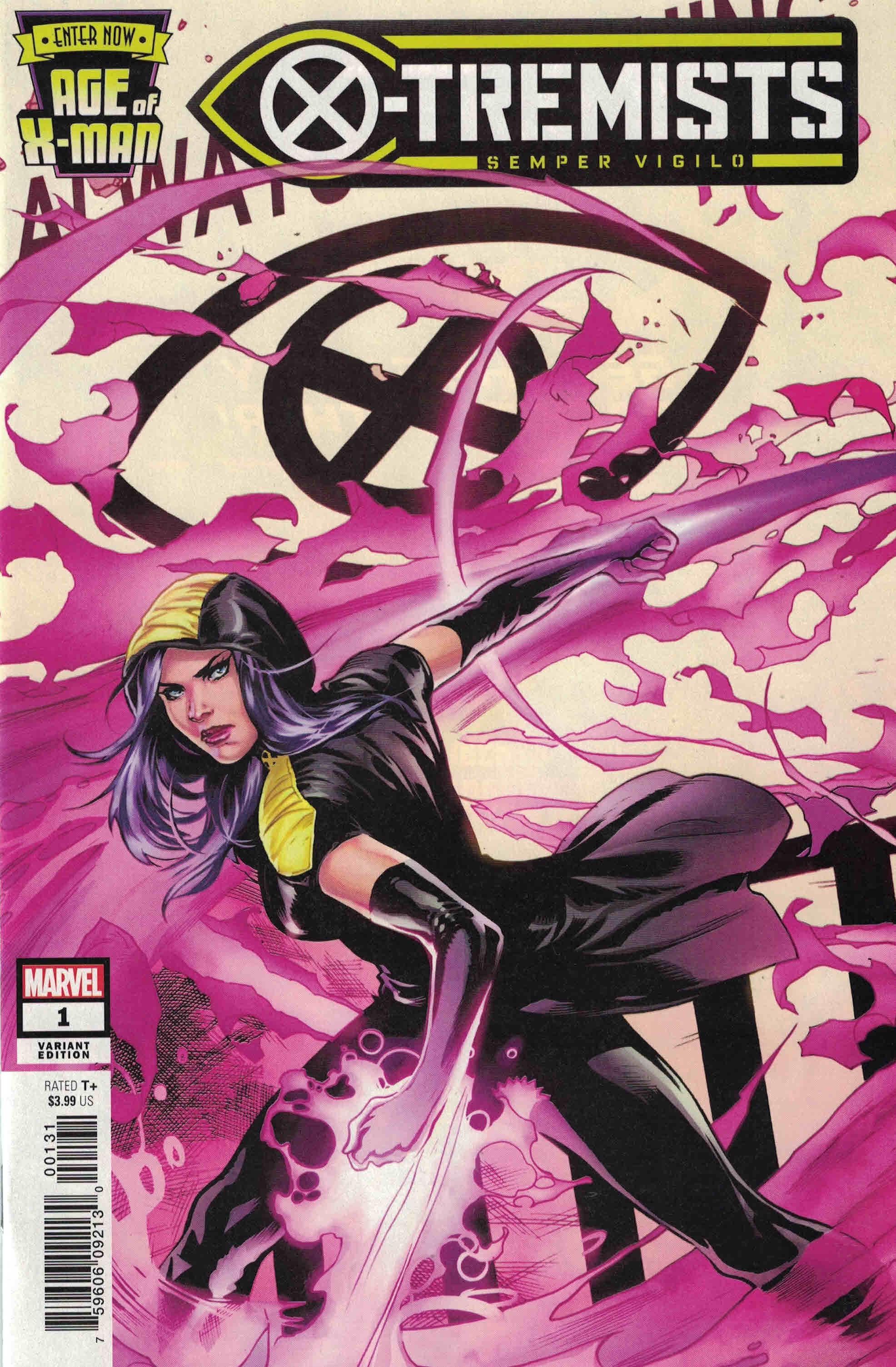 Age of X-Man X-Tremists #1 1:50 Lupacchino Psylocke Variant Marvel
