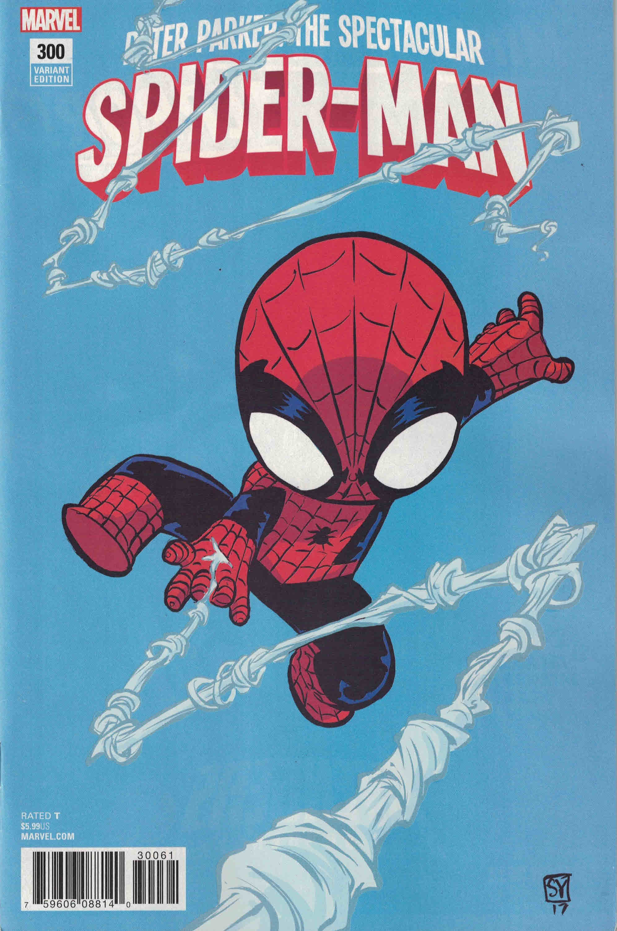 Peter Parker Spectacular Spider-Man #1 Skottie Young Marvel Babies