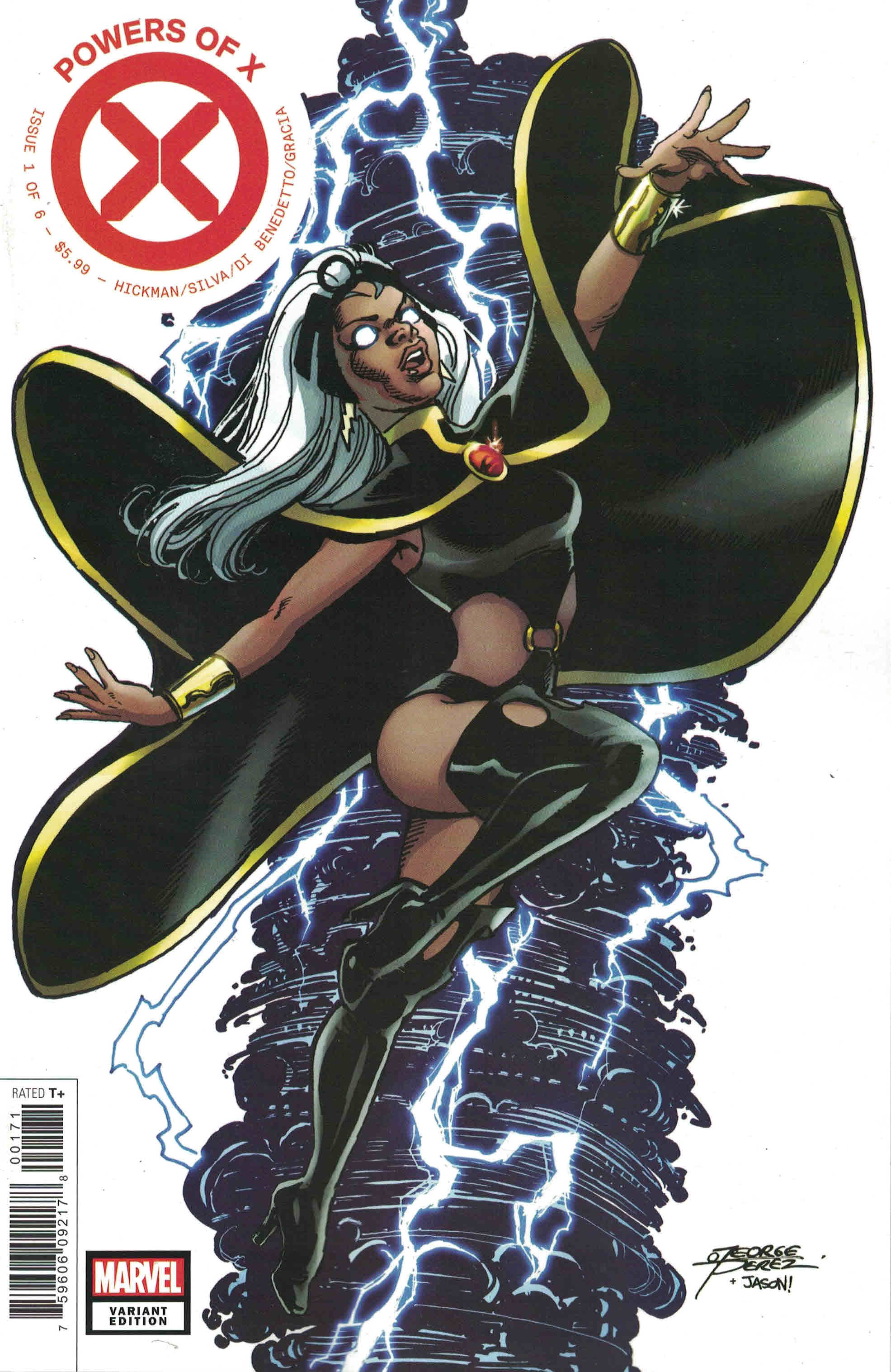 Powers of X #1 1:50 George Perez Variant Marvel 2019 House X-Men