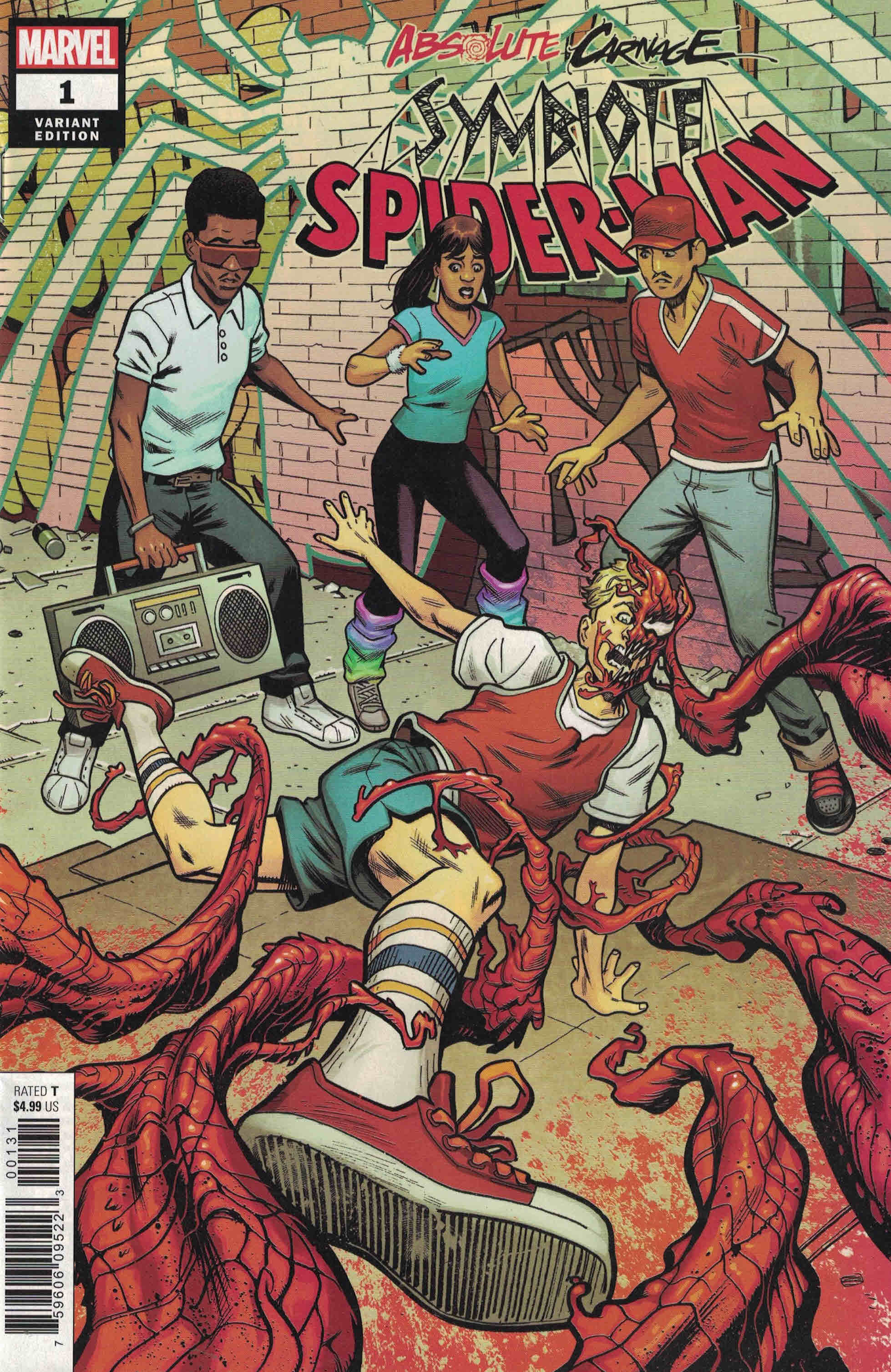 Absolute Carnage Symbiote Spider-Man #1 1:50 Hawthorne Variant