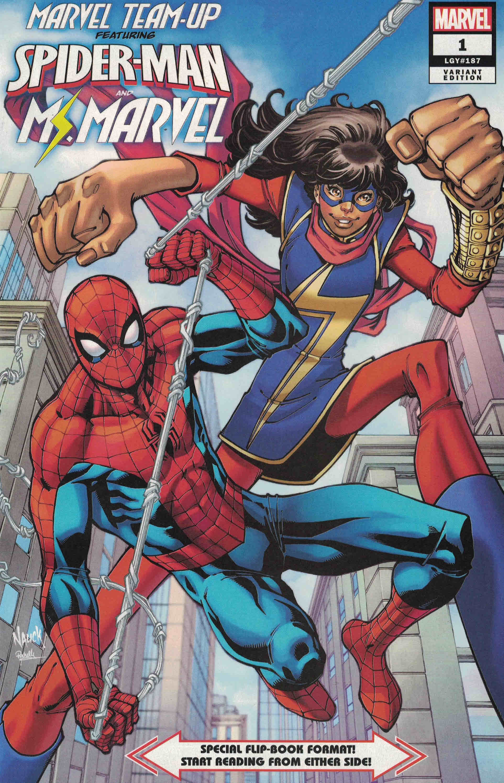 Marvel Team-Up #1 1:25 Todd Nauck Variant Marvel 2019 Spider-Man