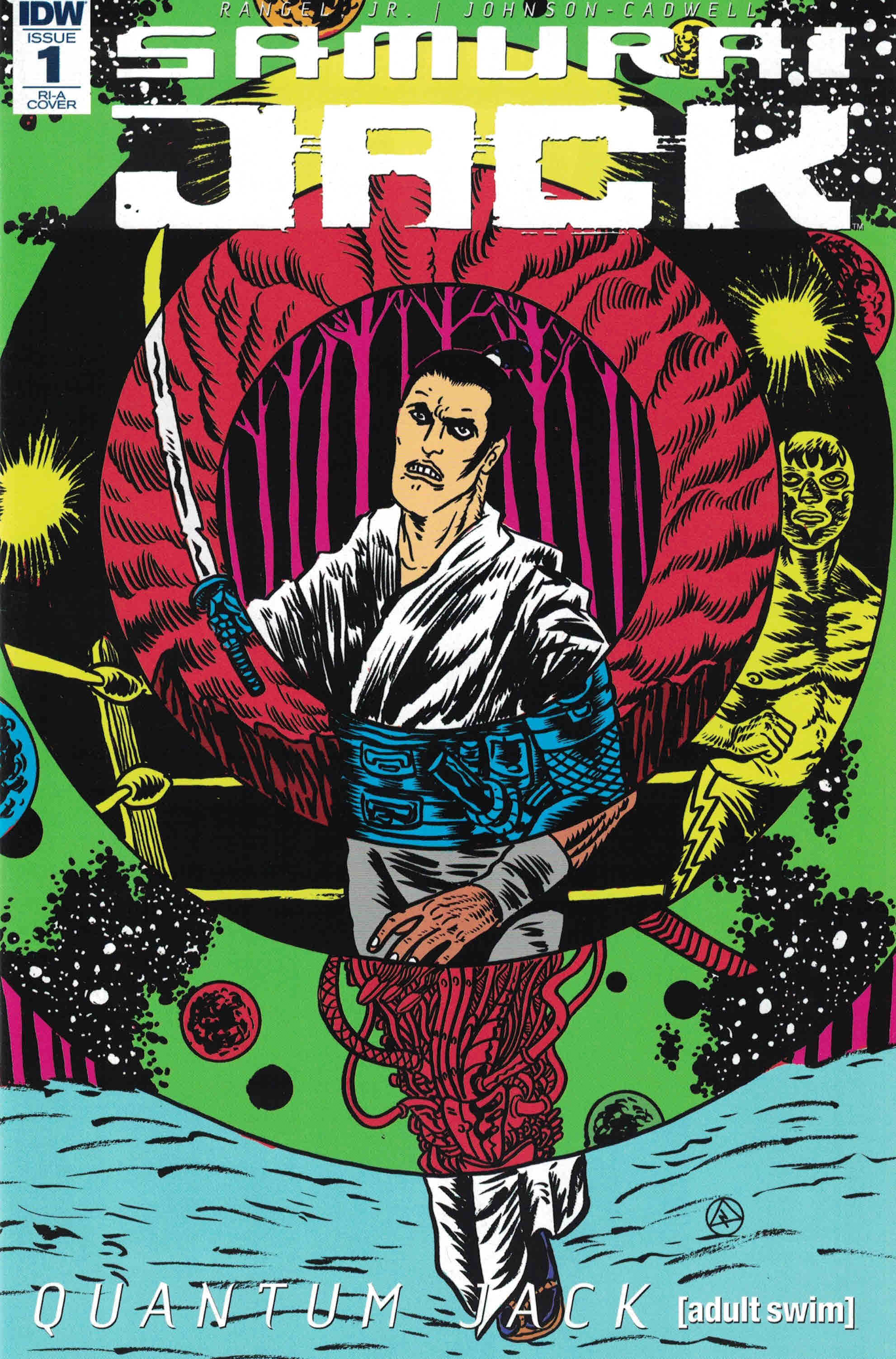 Samurai Jack Quantum Jack #1 1:10 Ziritt Variant IDW 2017