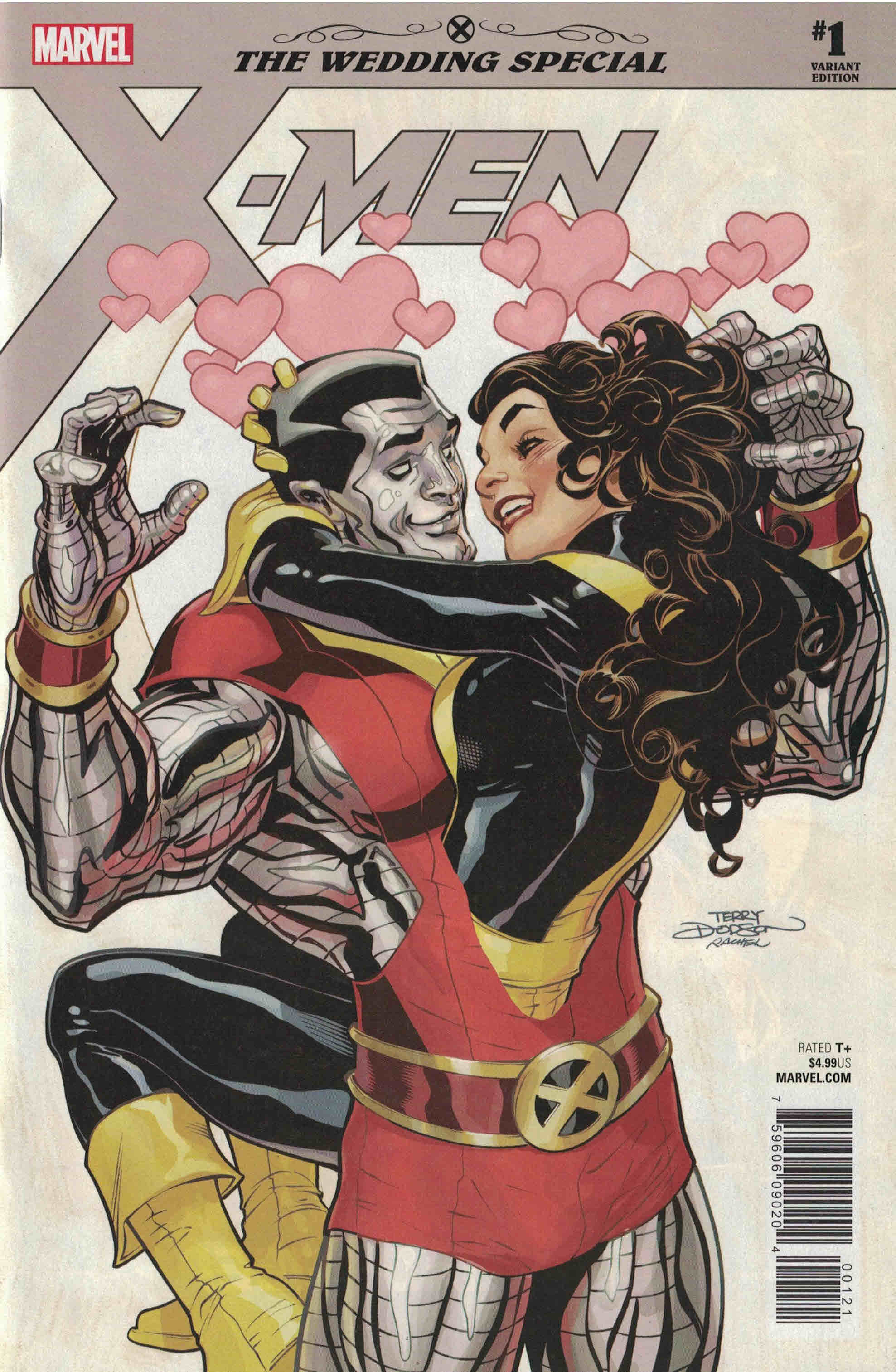 X-Men Wedding Special #1 Dodson Variant Colossus Kitty Pryde