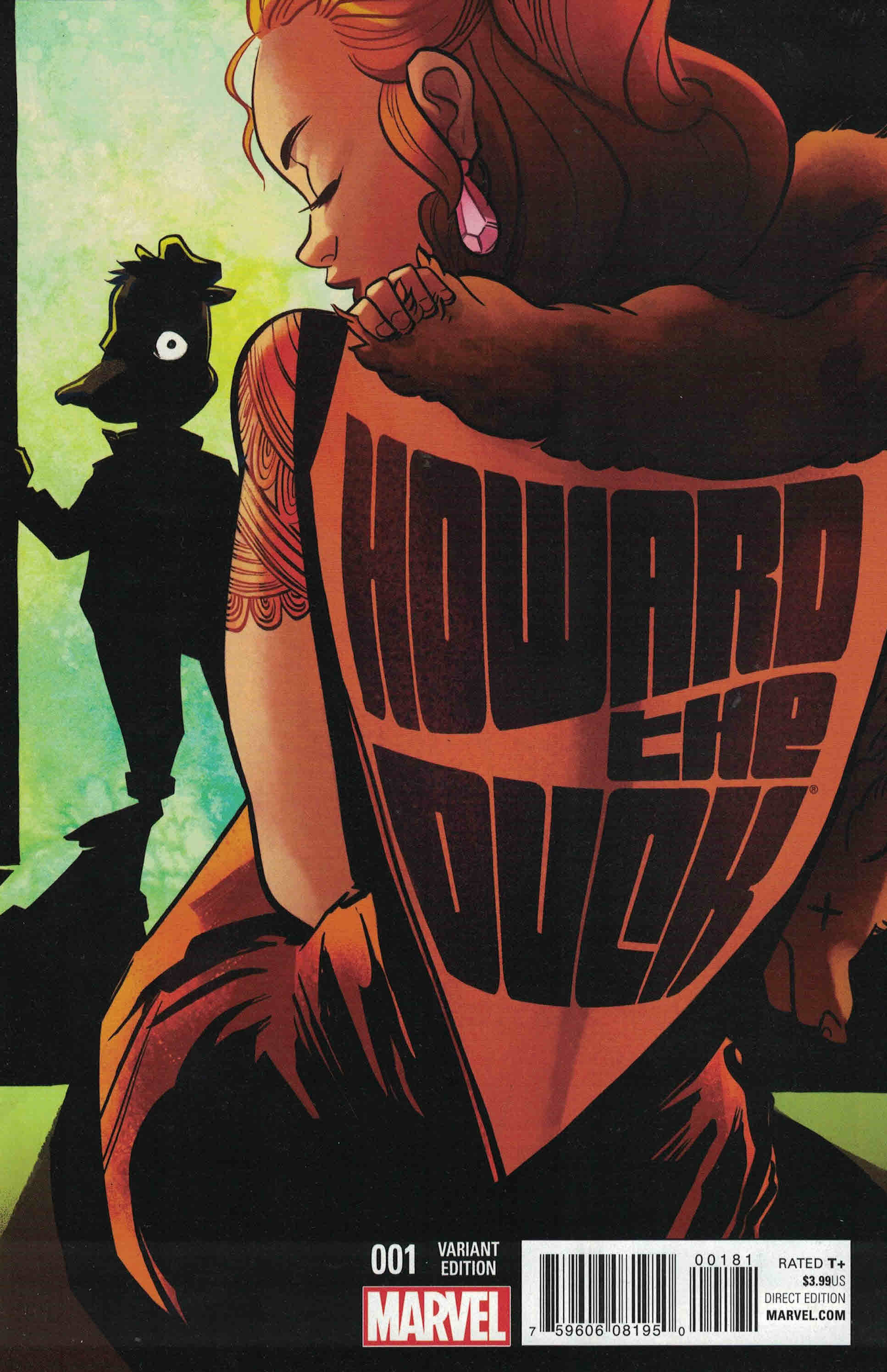 Howard the Duck #1 1:20 Erica Henderson Variant Marvel 2015