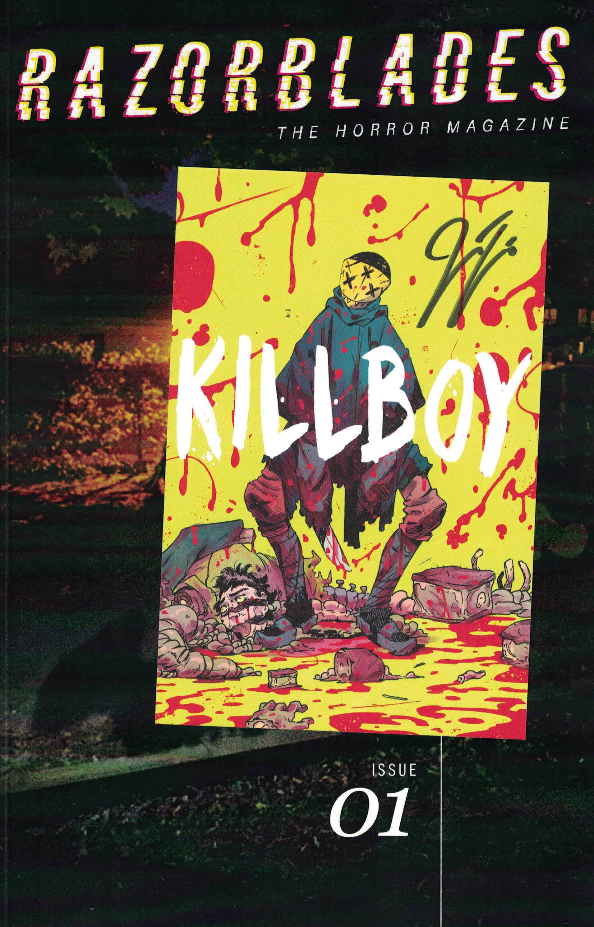 Razorblades, James Tynion Horror Magazine 1 Ltd to 500 w/ Signed Card