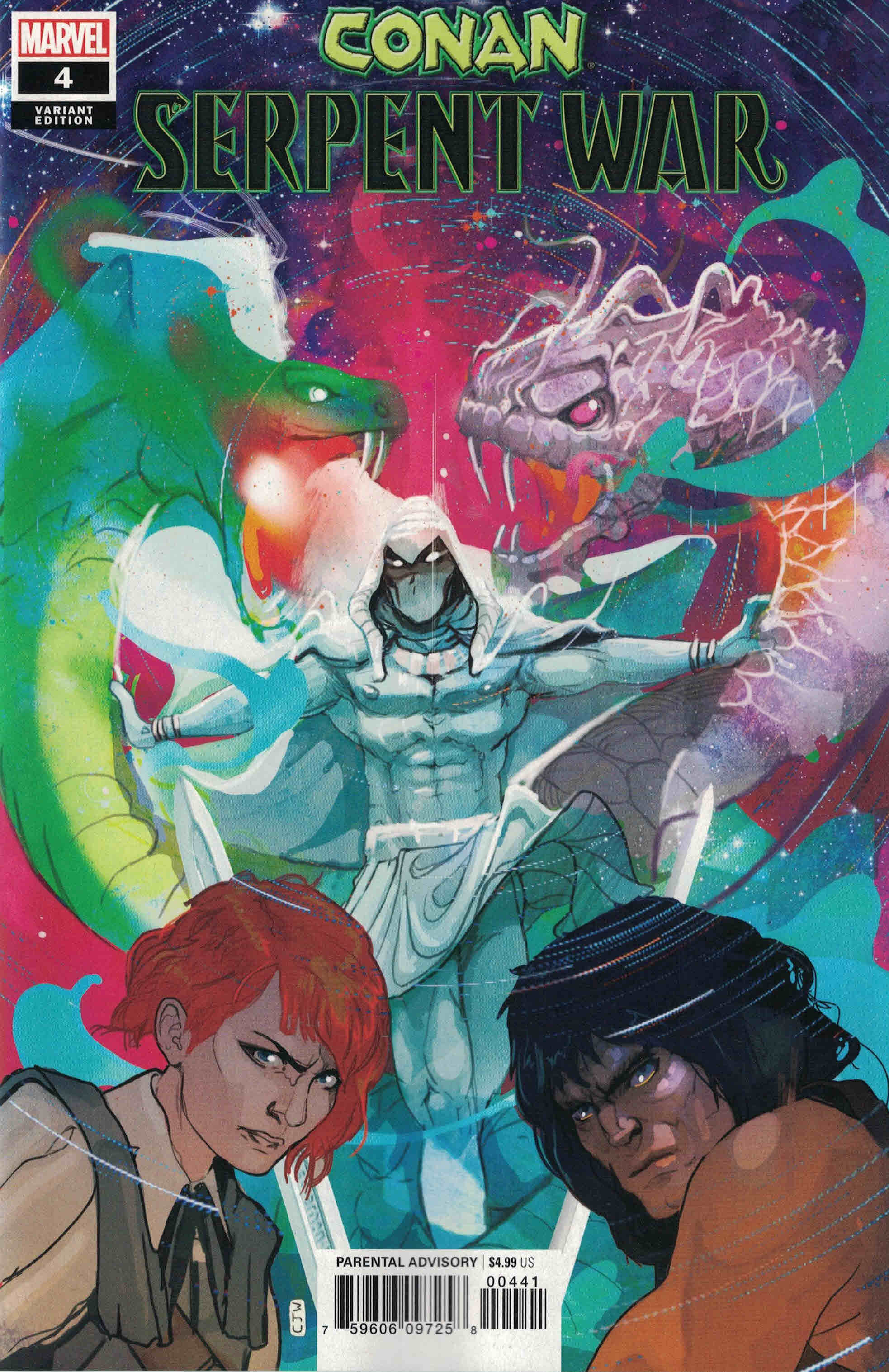 Conan Serpent War #4 1:25 Christian Ward Variant Marvel 2019