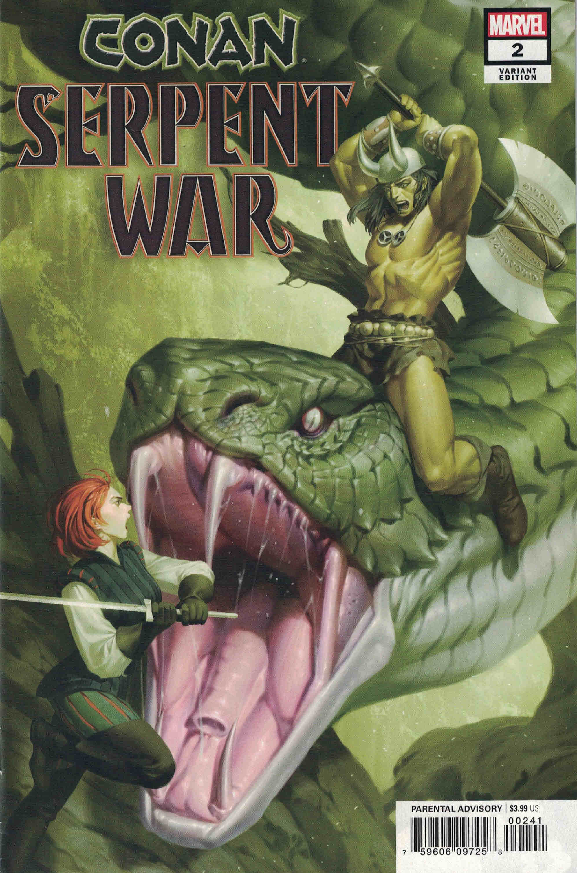 Conan Serpent War #2 1:50 Jung-Geon Yoon Variant Marvel 2019 Moon Knight
