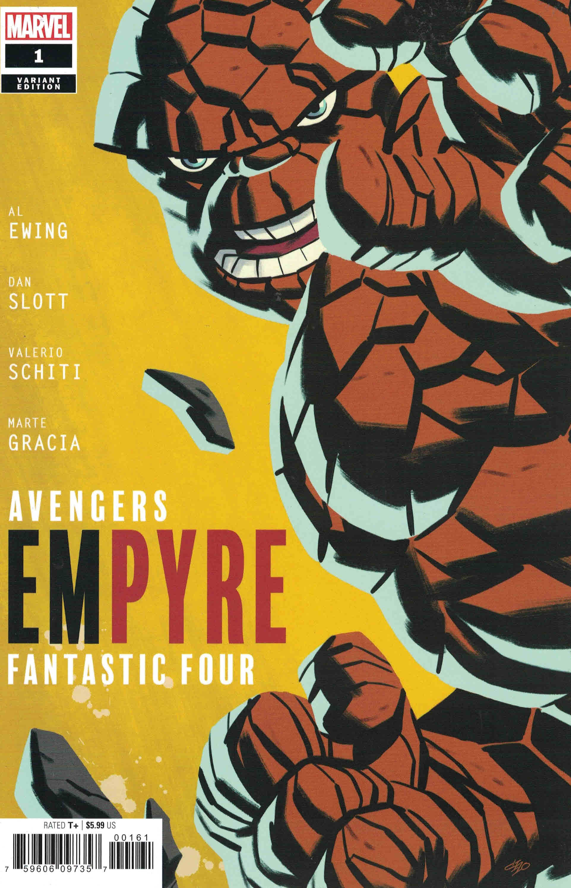 Empyre #1 Frank Cho Fantastic Four Variant Marvel 2020