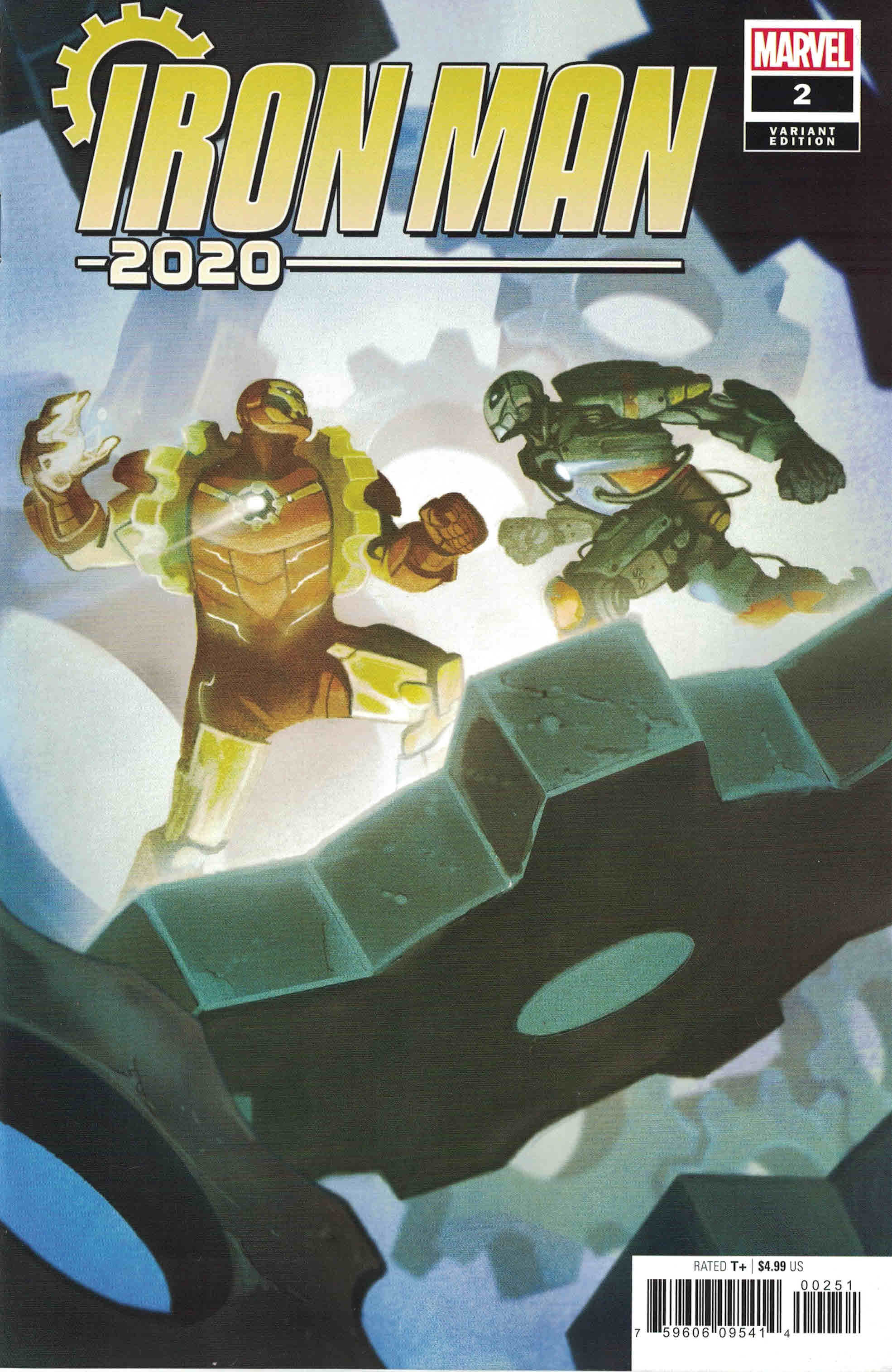 Iron Man 2020 #2 1:25 Michael Del Mundo Variant Marvel