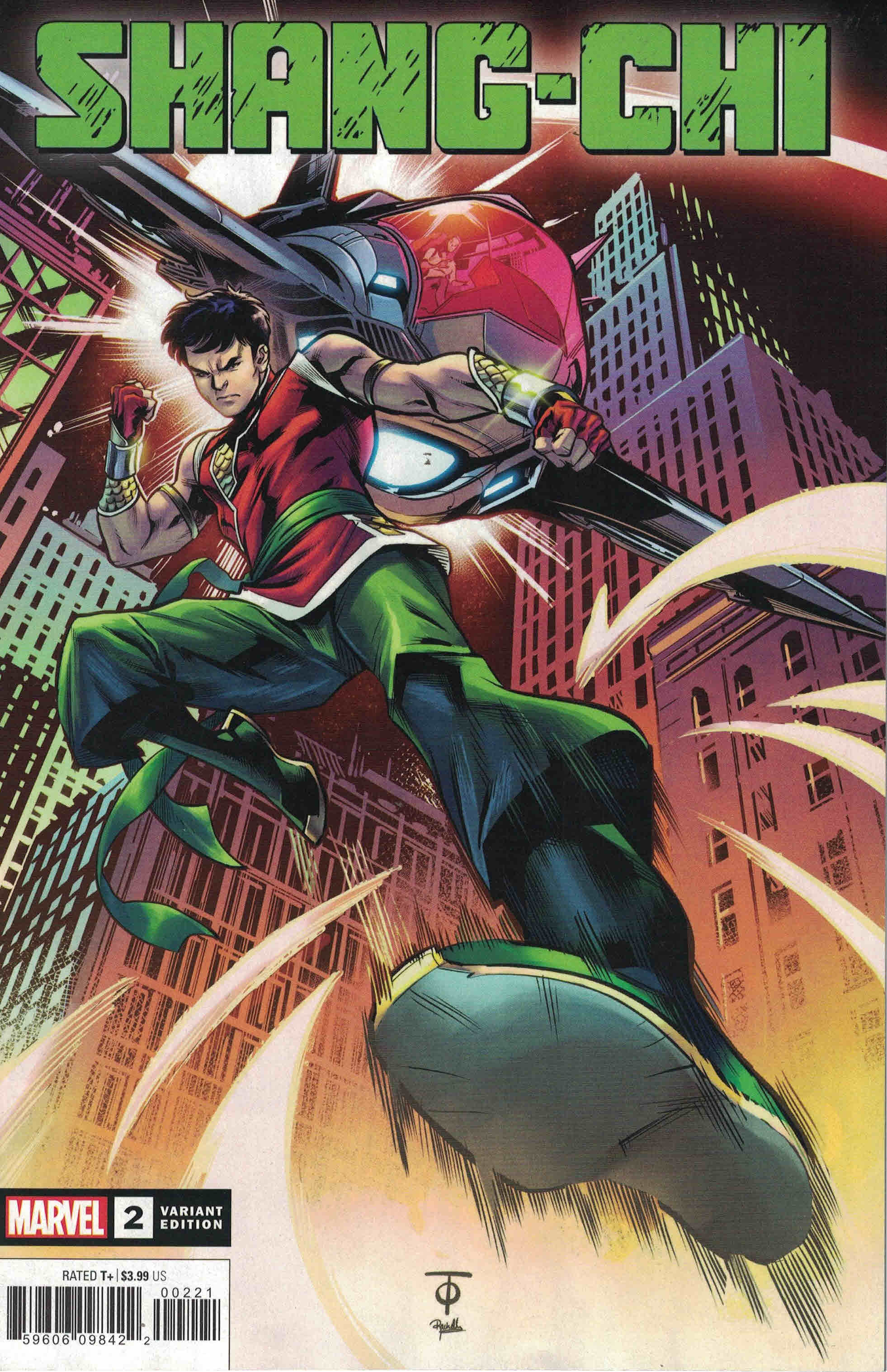 Shang-Chi #2 1:25 Marcus To Variant Marvel 2020